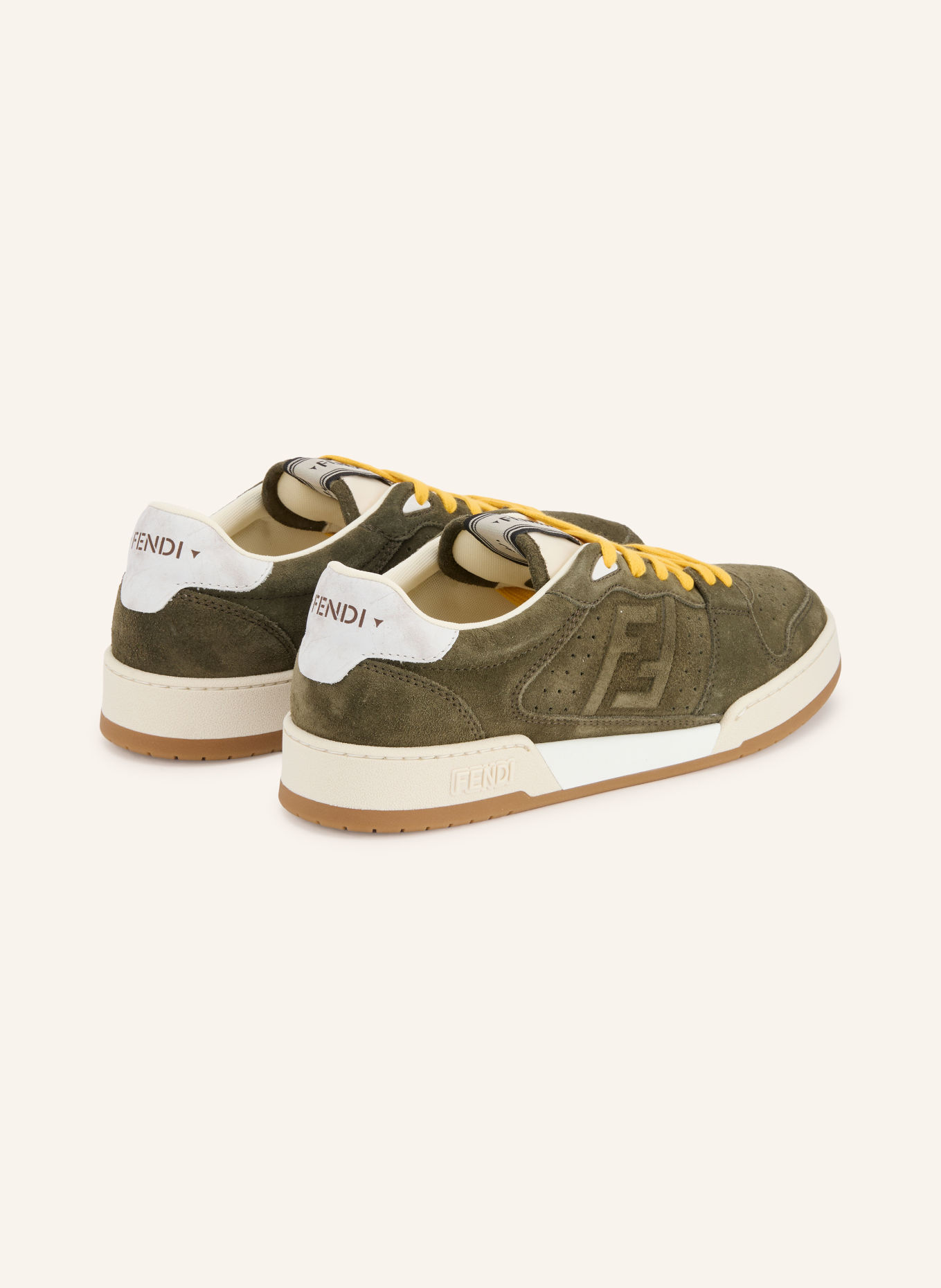 FENDI Sneakers MATCH: KAKI / CRÈME
