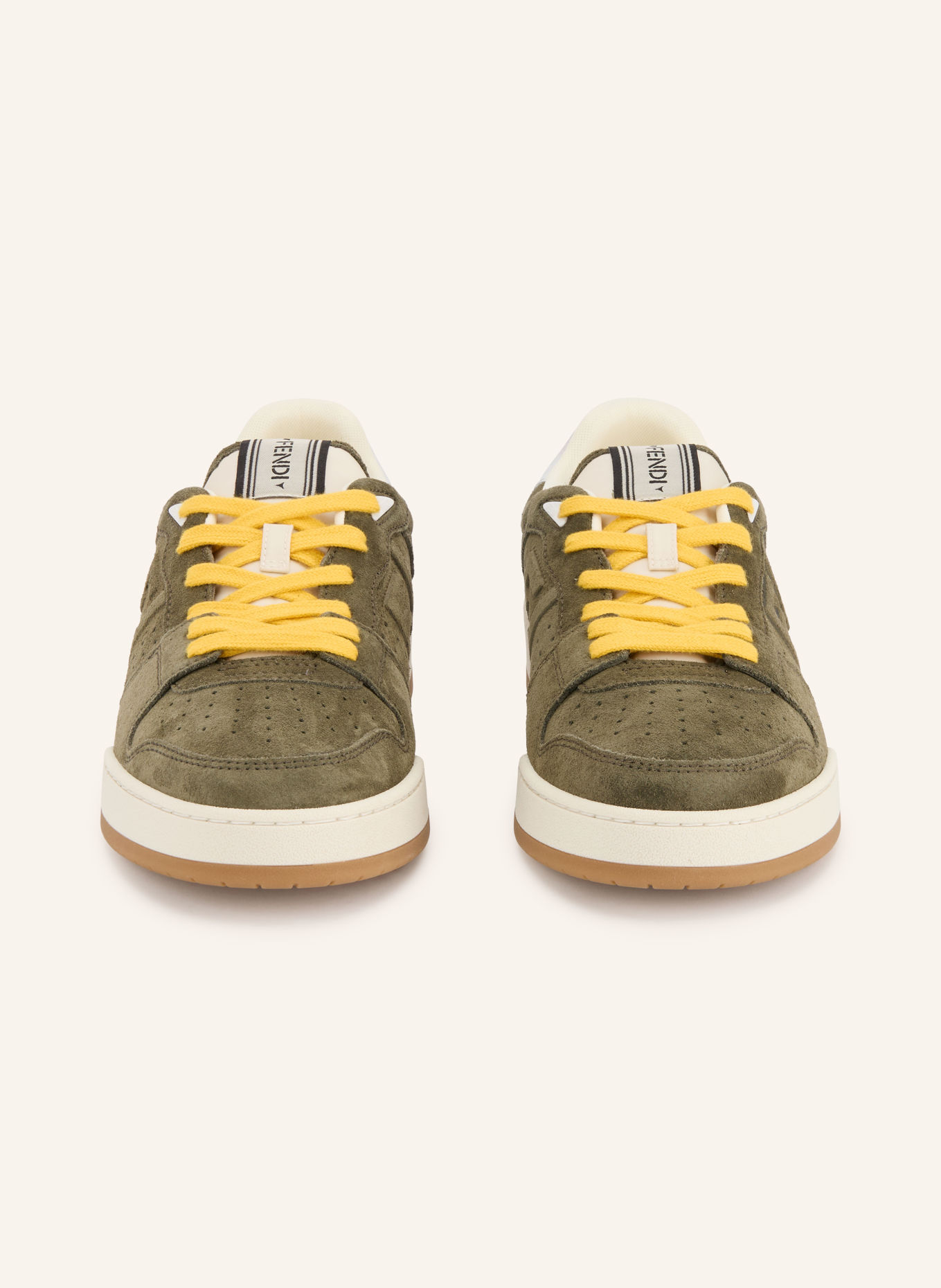 FENDI Sneakers MATCH: KAKI / CRÈME