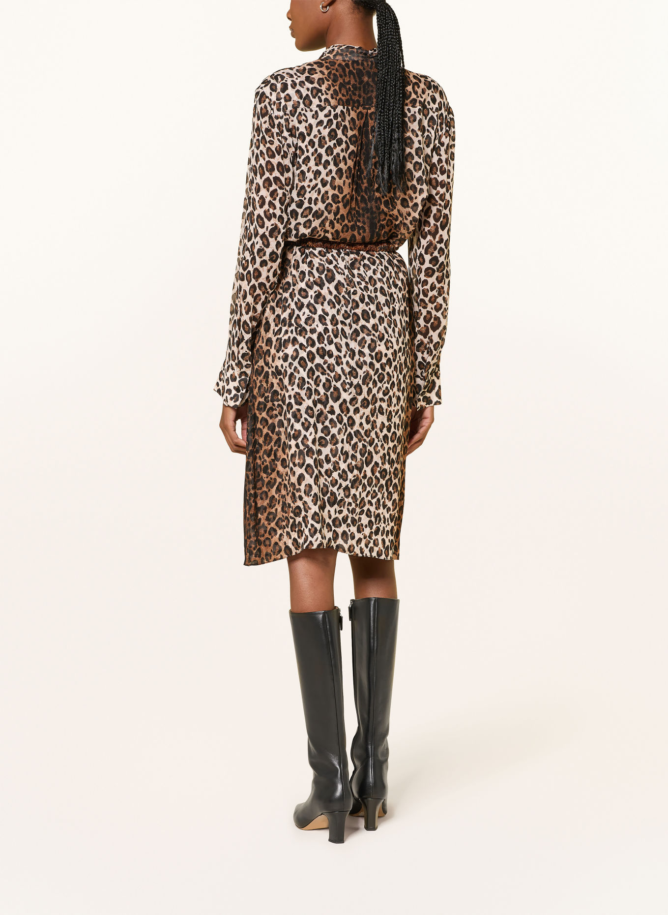 DOROTHEE SCHUMACHER Jupe WILD AT HEART: TAUPE / MARRON / NOIR