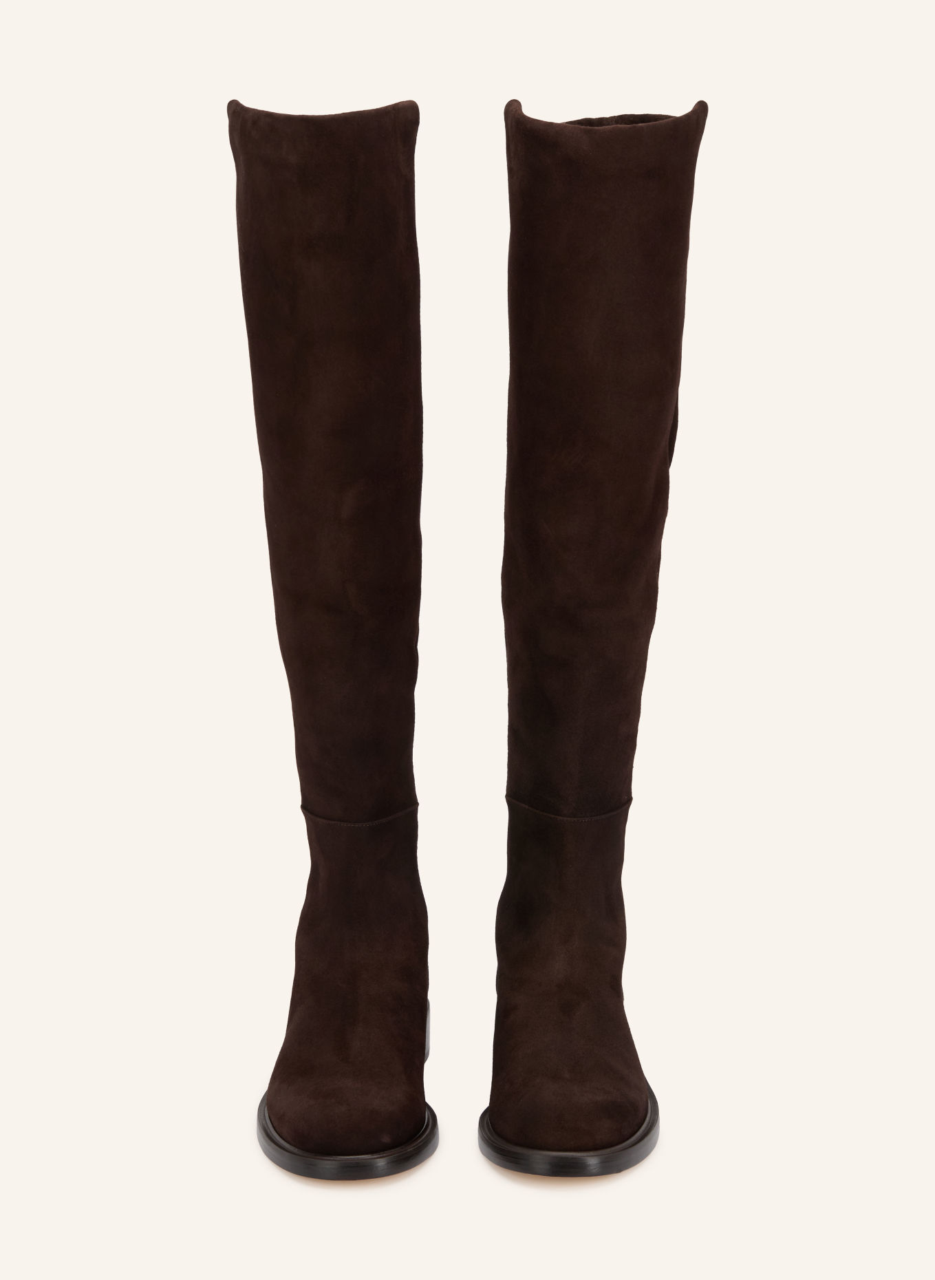 STUART WEITZMAN GISELE Over-the-knee boots: DARK BROWN