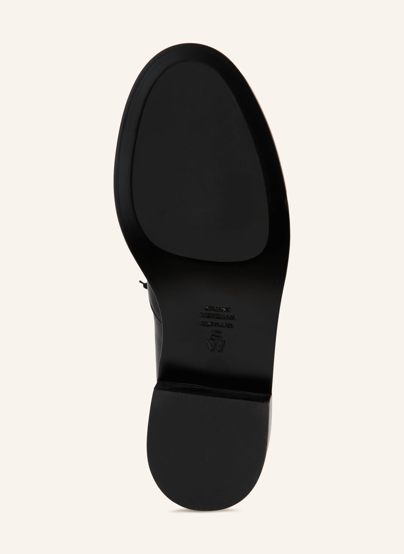 STUART WEITZMAN Kozačky nad kolena GISELELAND: ČERNÁ