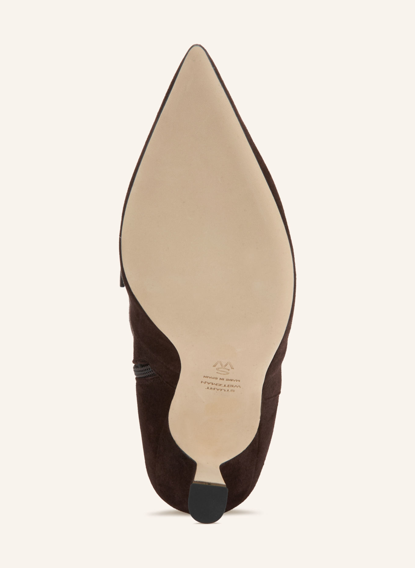 STUART WEITZMAN Bottes STUSCLPTBT75: MARRON FONCÉ