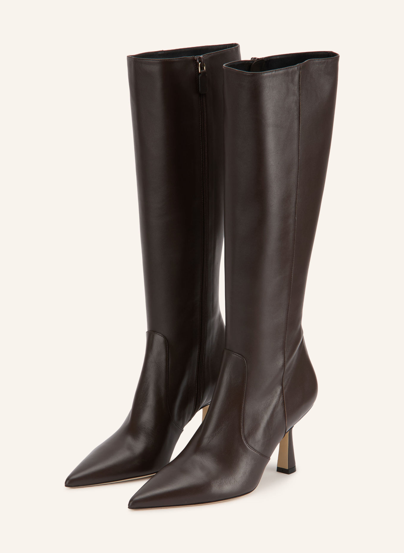 STUART WEITZMAN Bottes SUPER SCULPT: MARRON FONCÉ