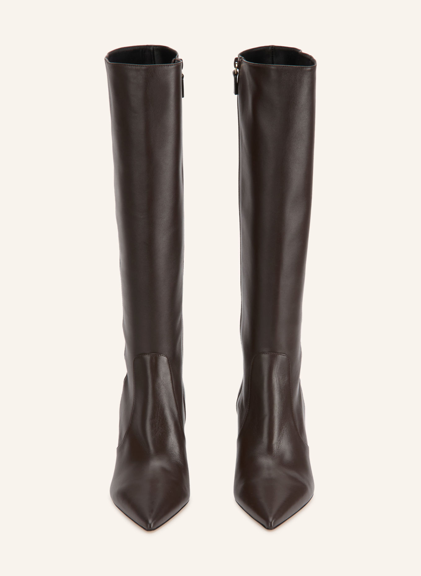 STUART WEITZMAN Bottes SUPER SCULPT: MARRON FONCÉ