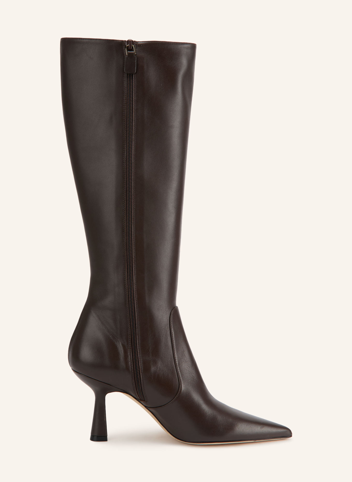 STUART WEITZMAN Bottes SUPER SCULPT: MARRON FONCÉ