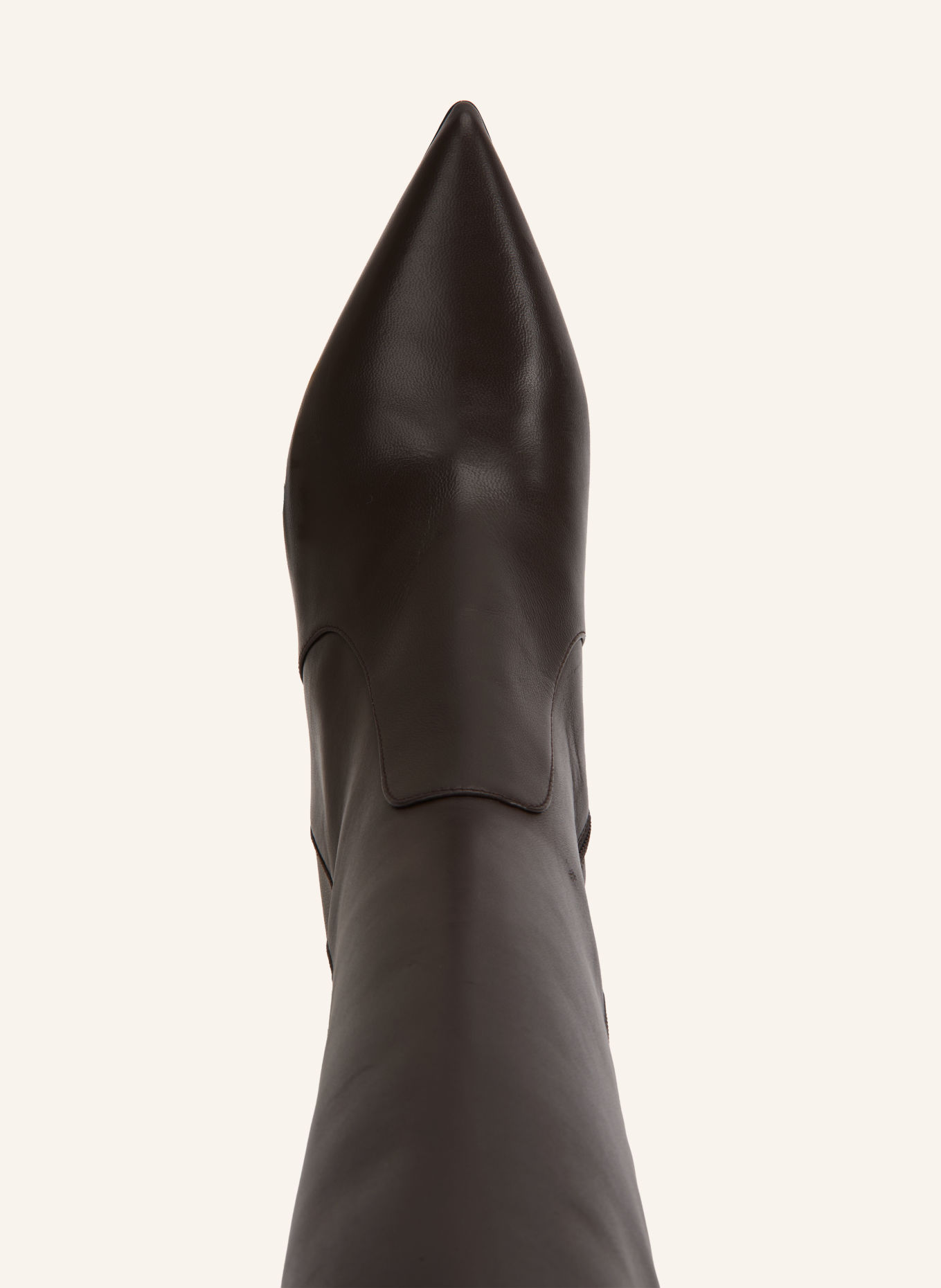 STUART WEITZMAN Bottes SUPER SCULPT: MARRON FONCÉ
