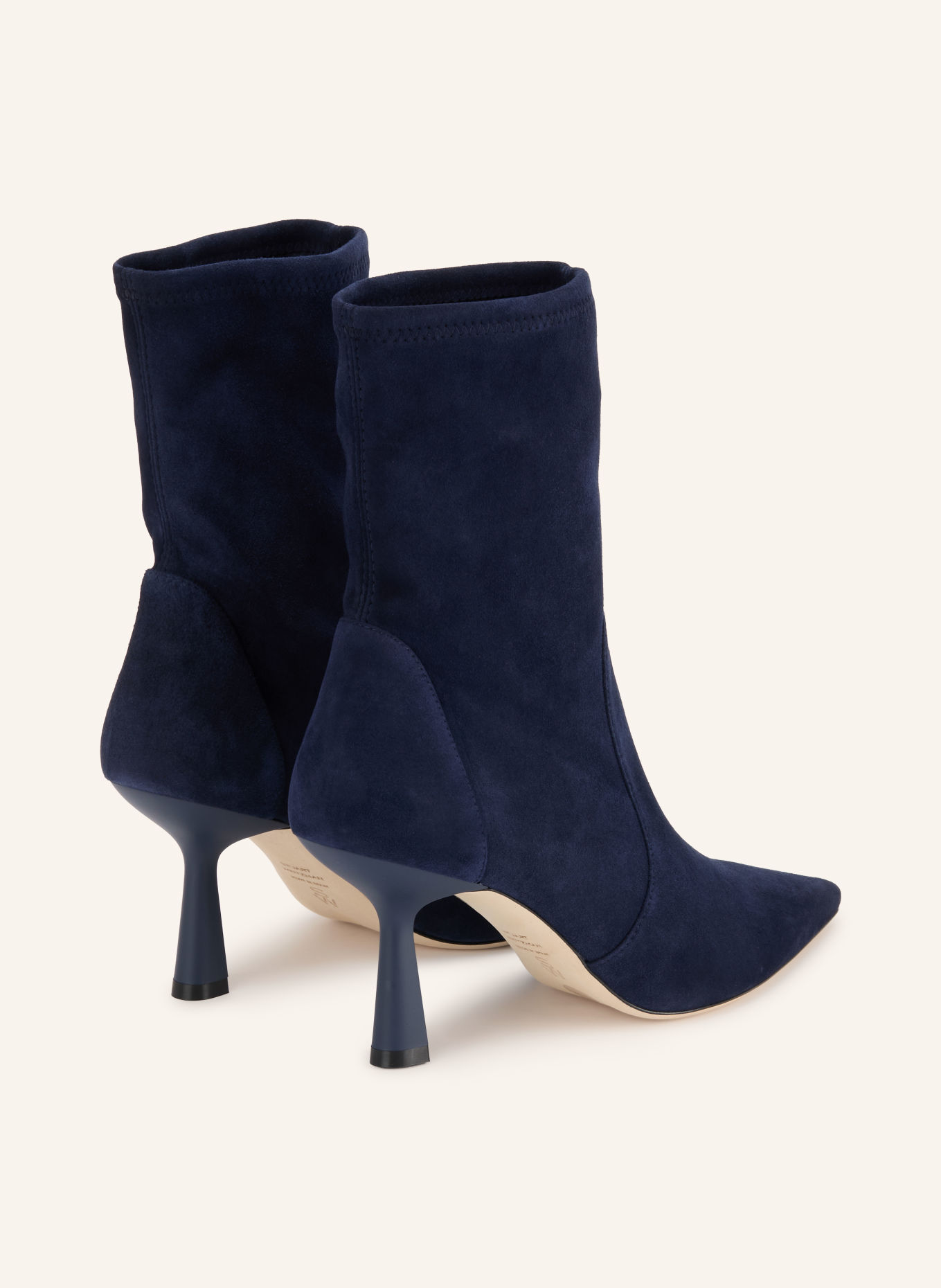 STUART WEITZMAN Kotníkové boty STUART SUPERSCULPT 75: TMAVĚ MODRÁ