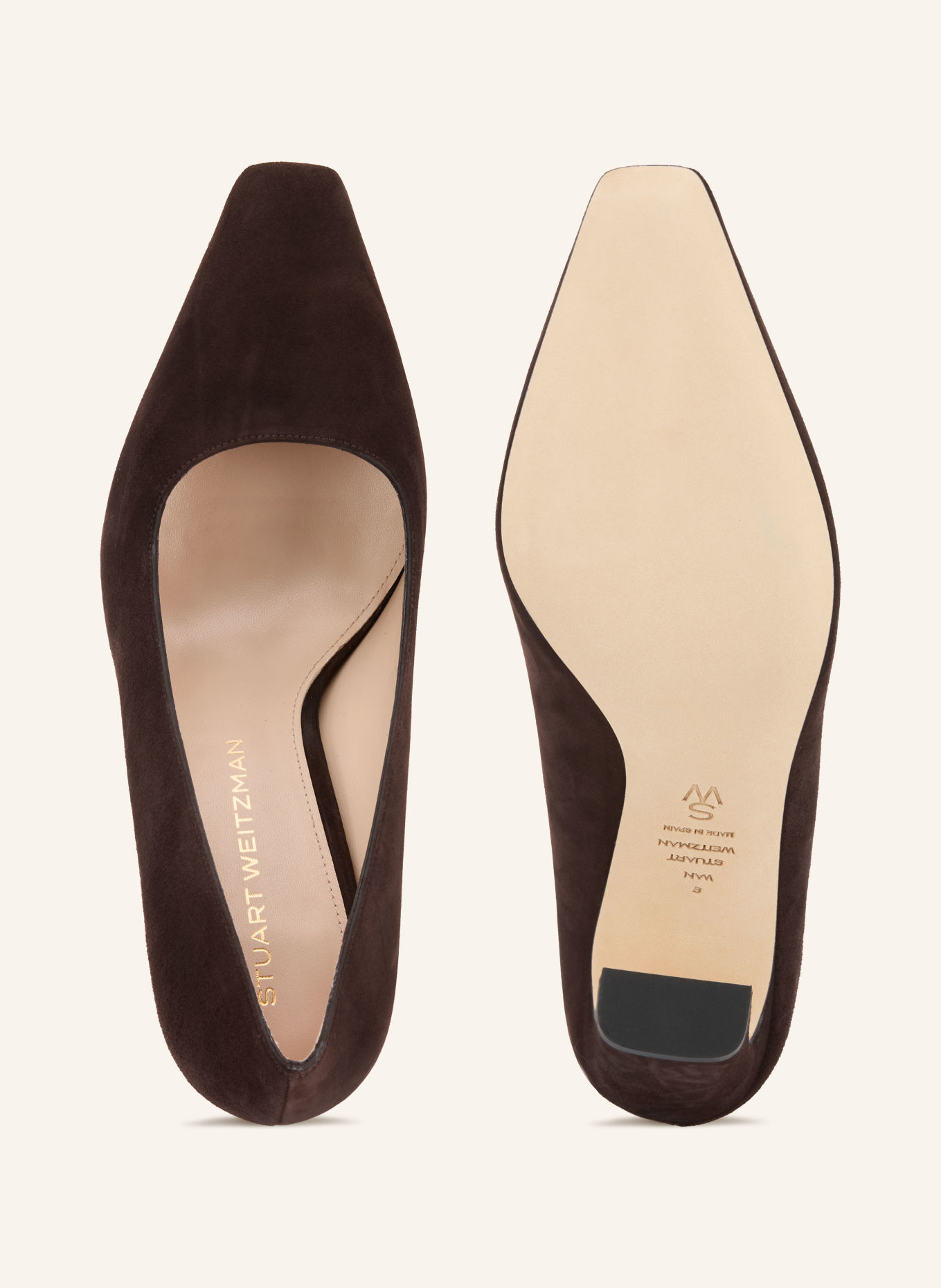 STUART WEITZMAN STASSI Pumps: DARK BROWN