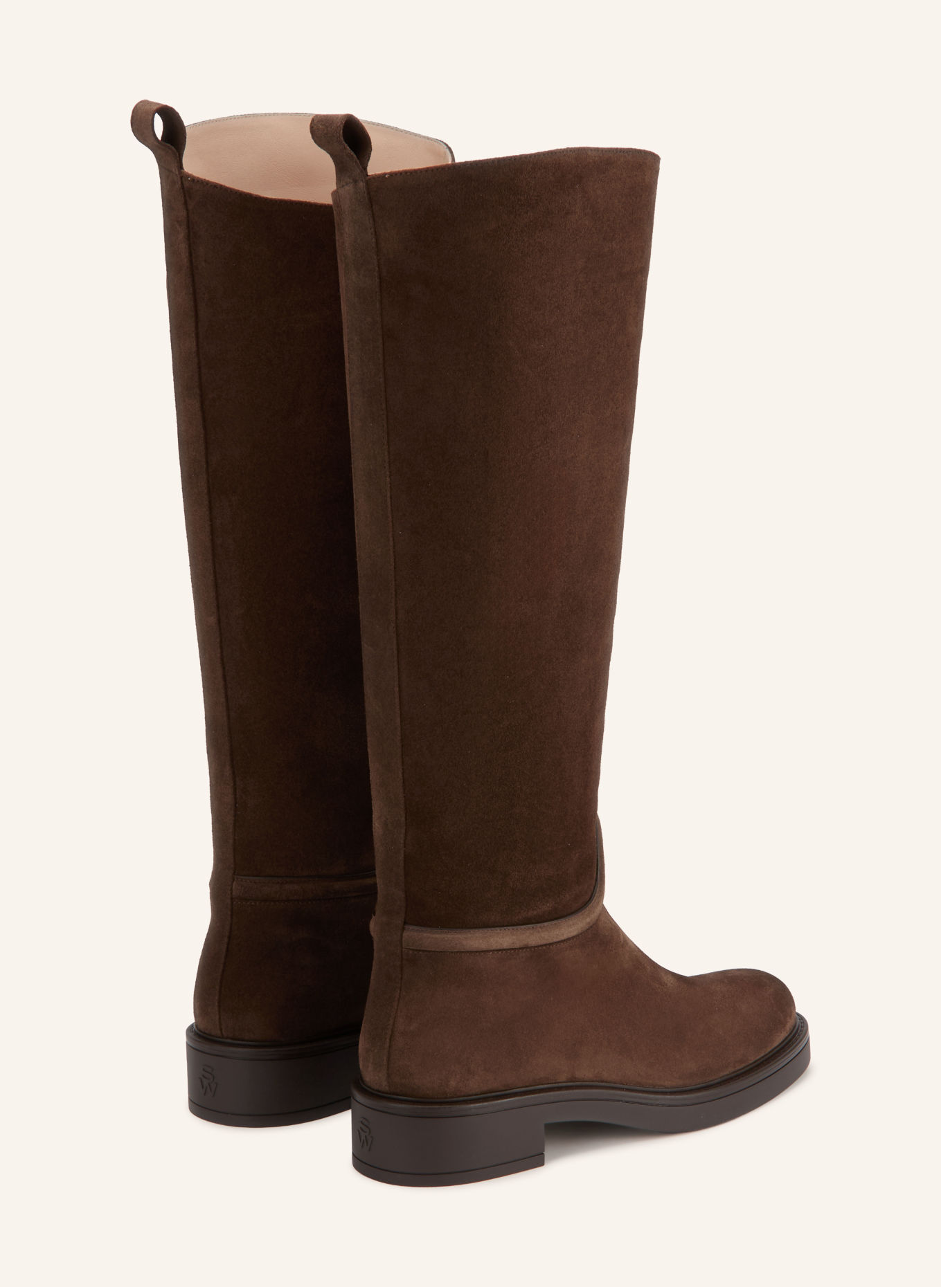 STUART WEITZMAN Bottes CELIA: MARRON