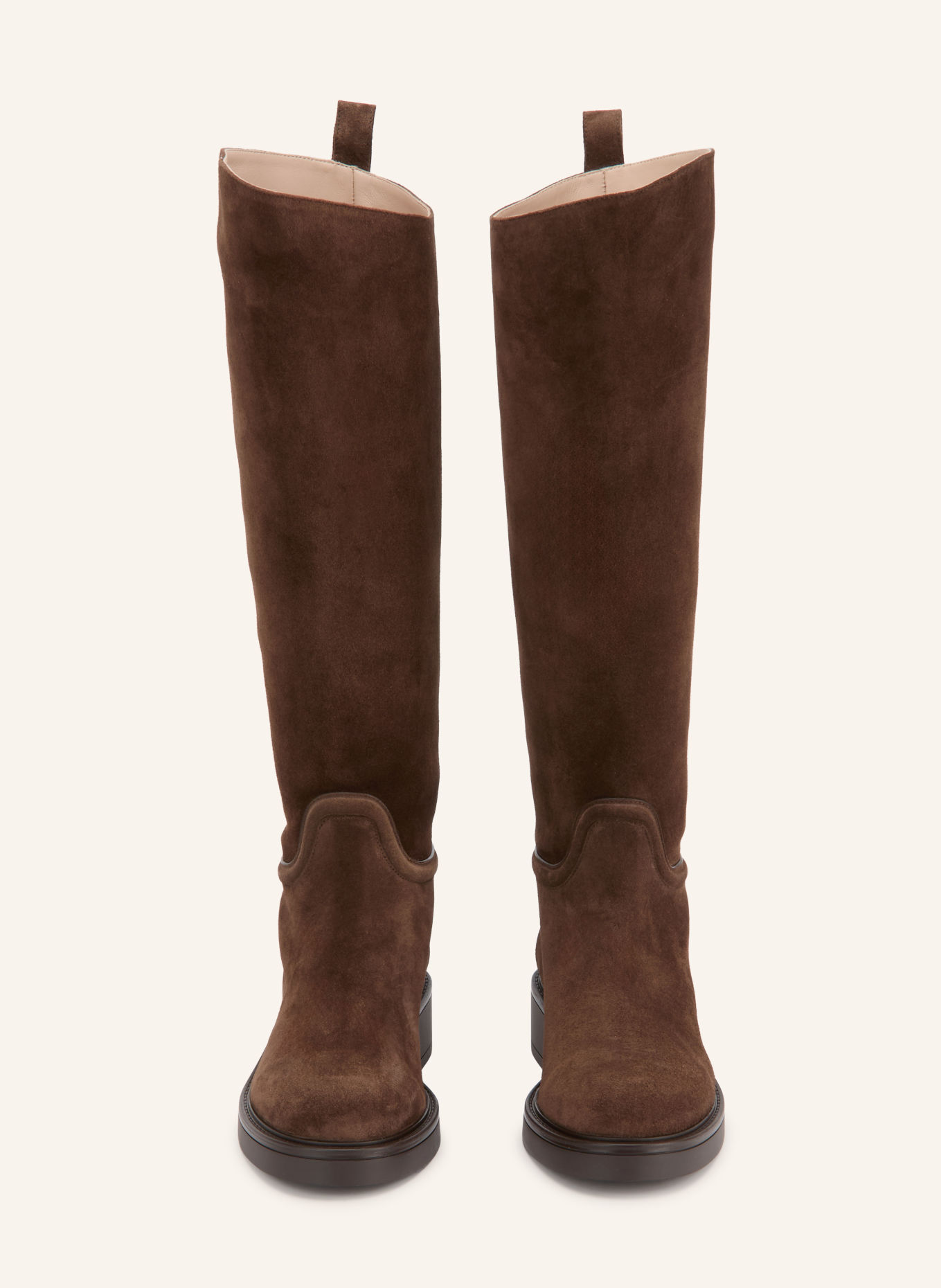STUART WEITZMAN Bottes CELIA: MARRON