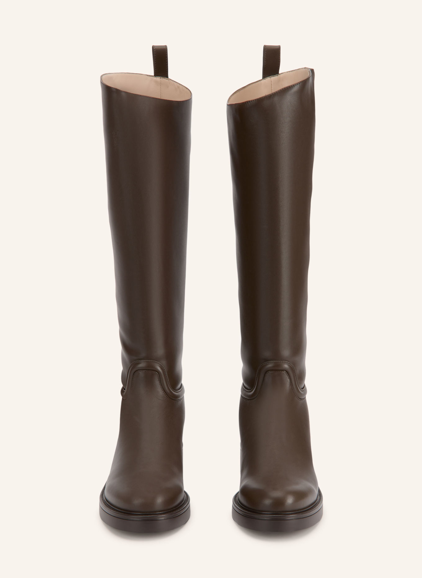 STUART WEITZMAN Bottes CELIA: MARRON FONCÉ