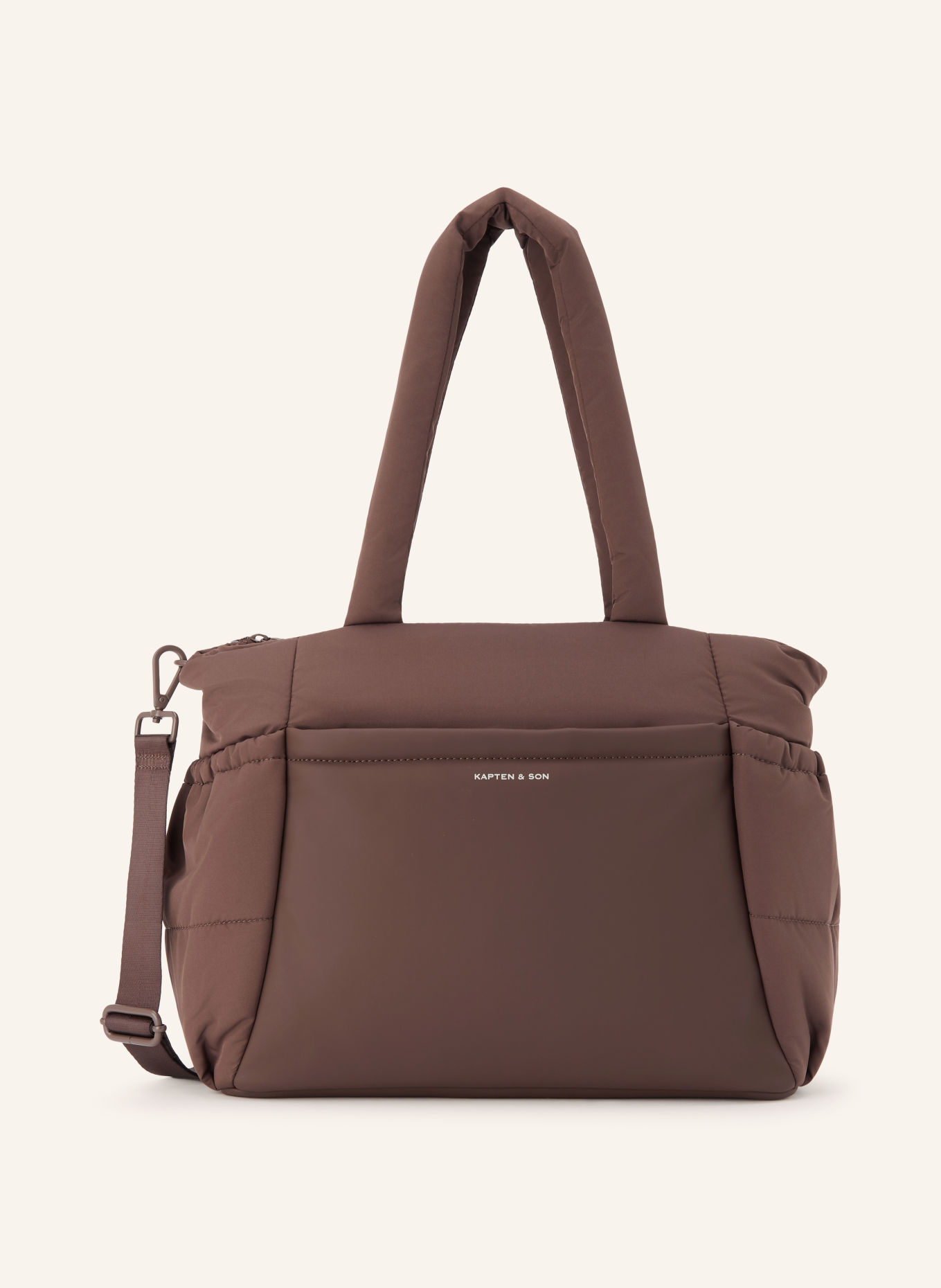 KAPTEN & SON HELLVI C MEDIUM Shoppers: DARK BROWN / GOLD