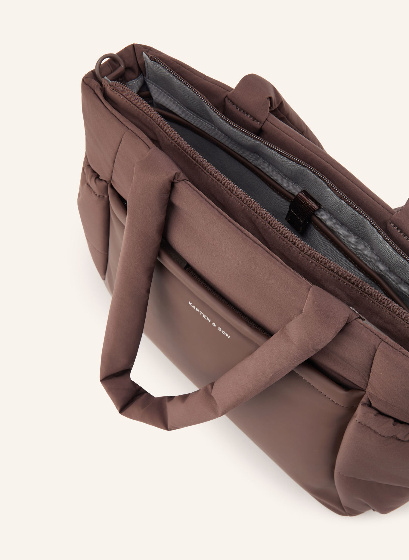 KAPTEN & SON HELLVI C MEDIUM Shoppers: DARK BROWN / GOLD