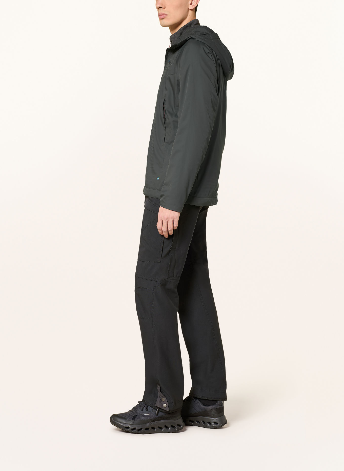 Klättermusen Veste technique DRIFA: BLEU PÉTROLE