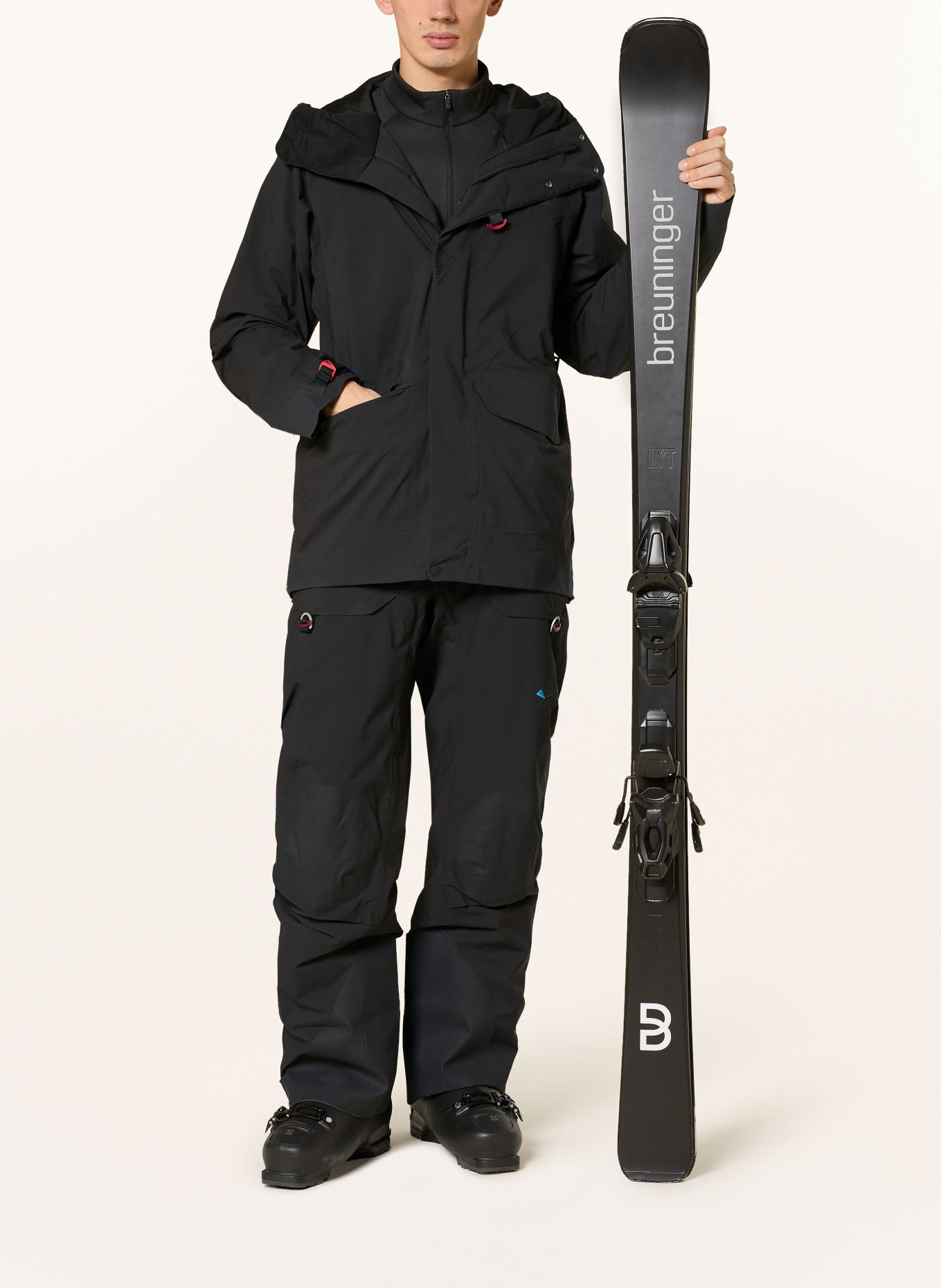 Klättermusen MEILE Ski Jacket: BLACK