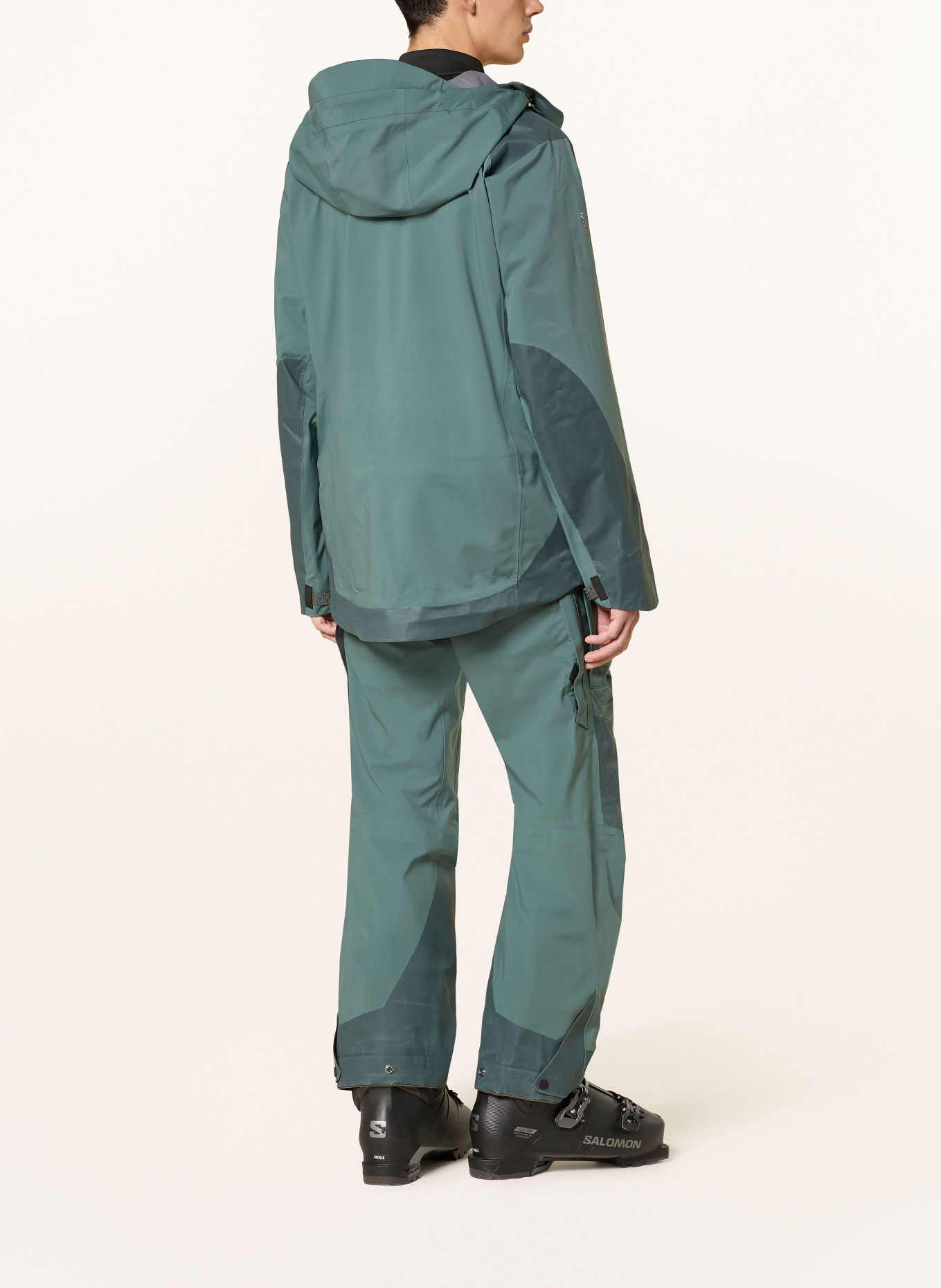 Klättermusen BRAGE 2.0 Hardshell ski pants: TEAL