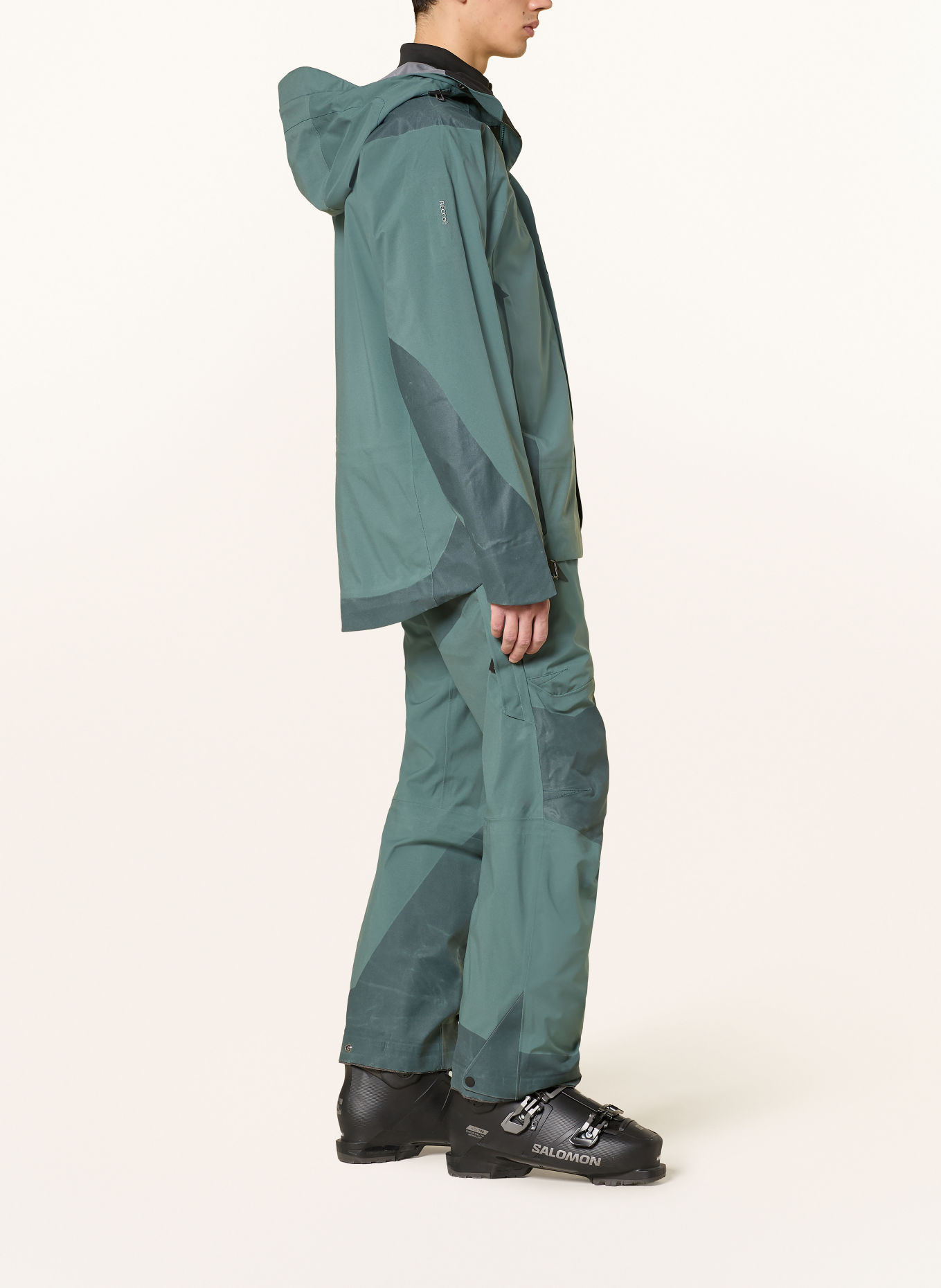 Klättermusen BRAGE 2.0 Hardshell ski pants: TEAL