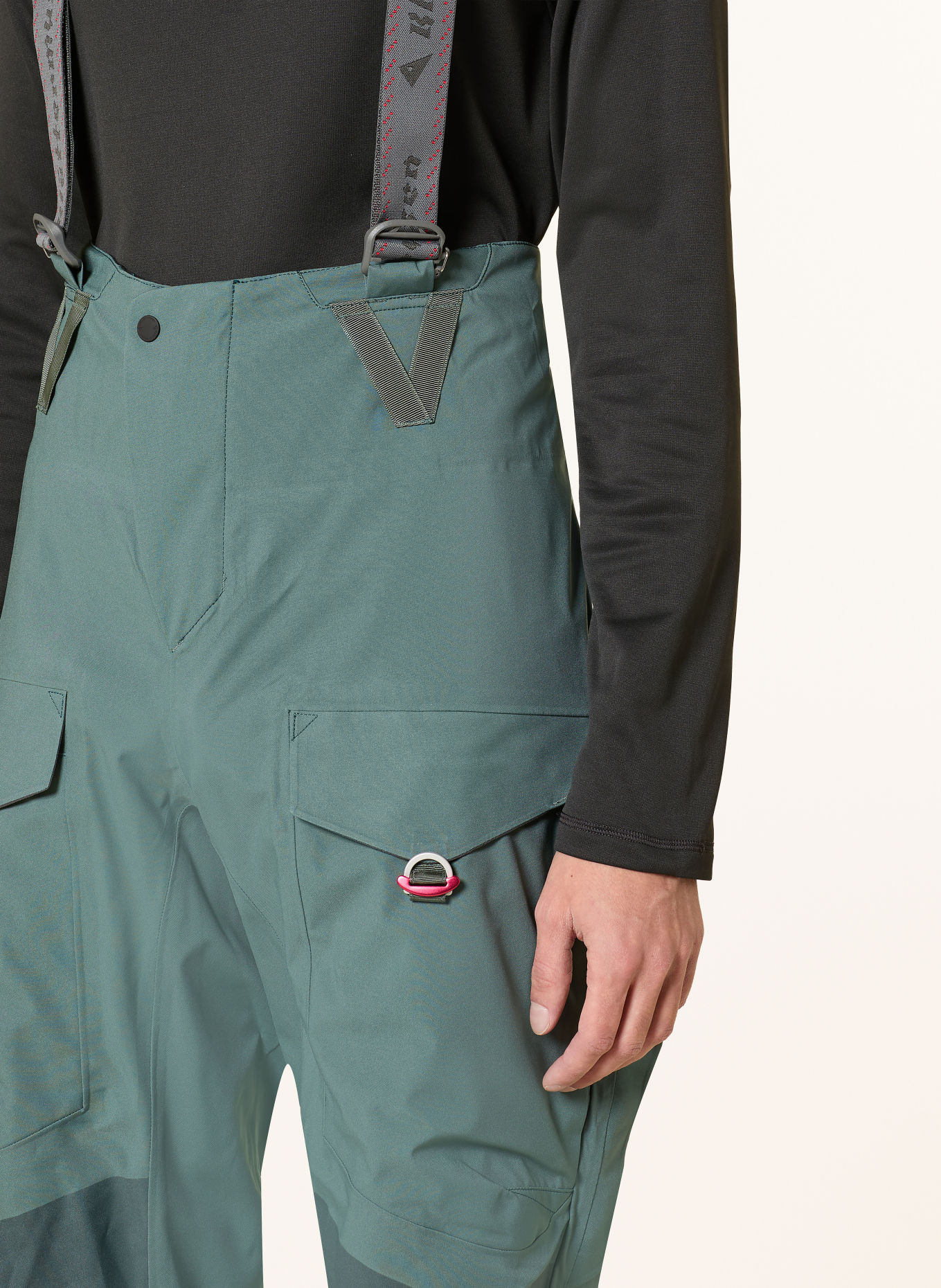 Klättermusen BRAGE 2.0 Hardshell ski pants: TEAL