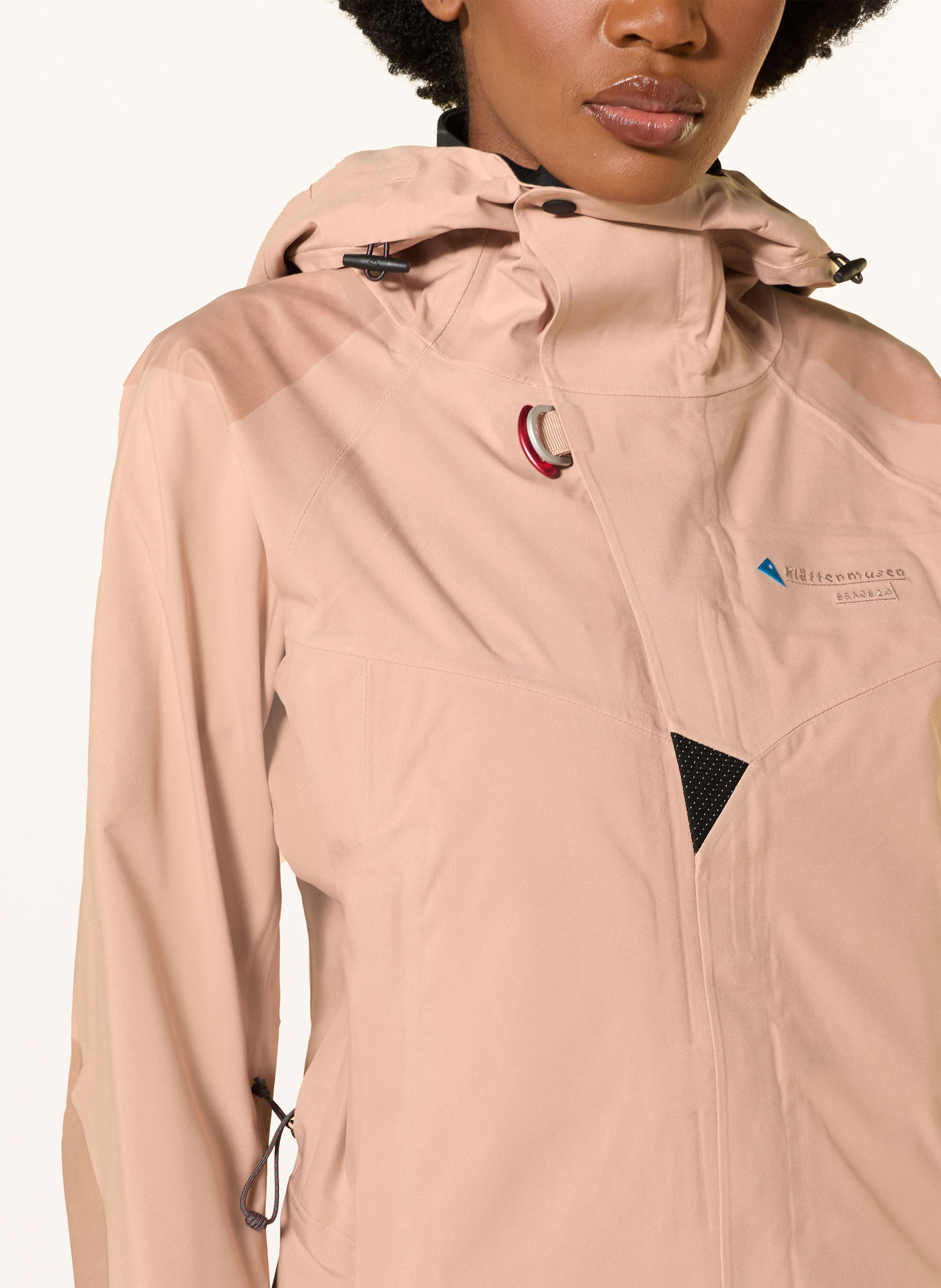 Klättermusen Hardshell-Skijacke BRAGE 2.0: ROSÉ