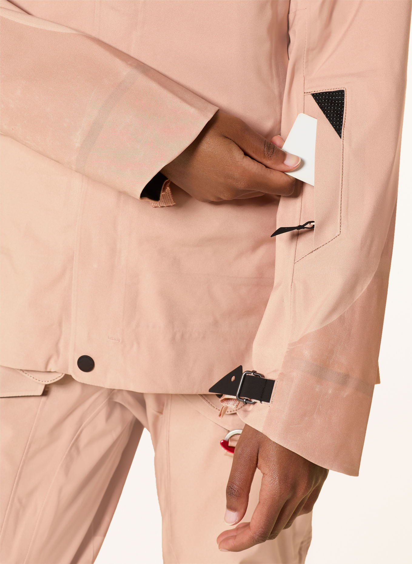 Klättermusen Hardshell-Skijacke BRAGE 2.0: ROSÉ