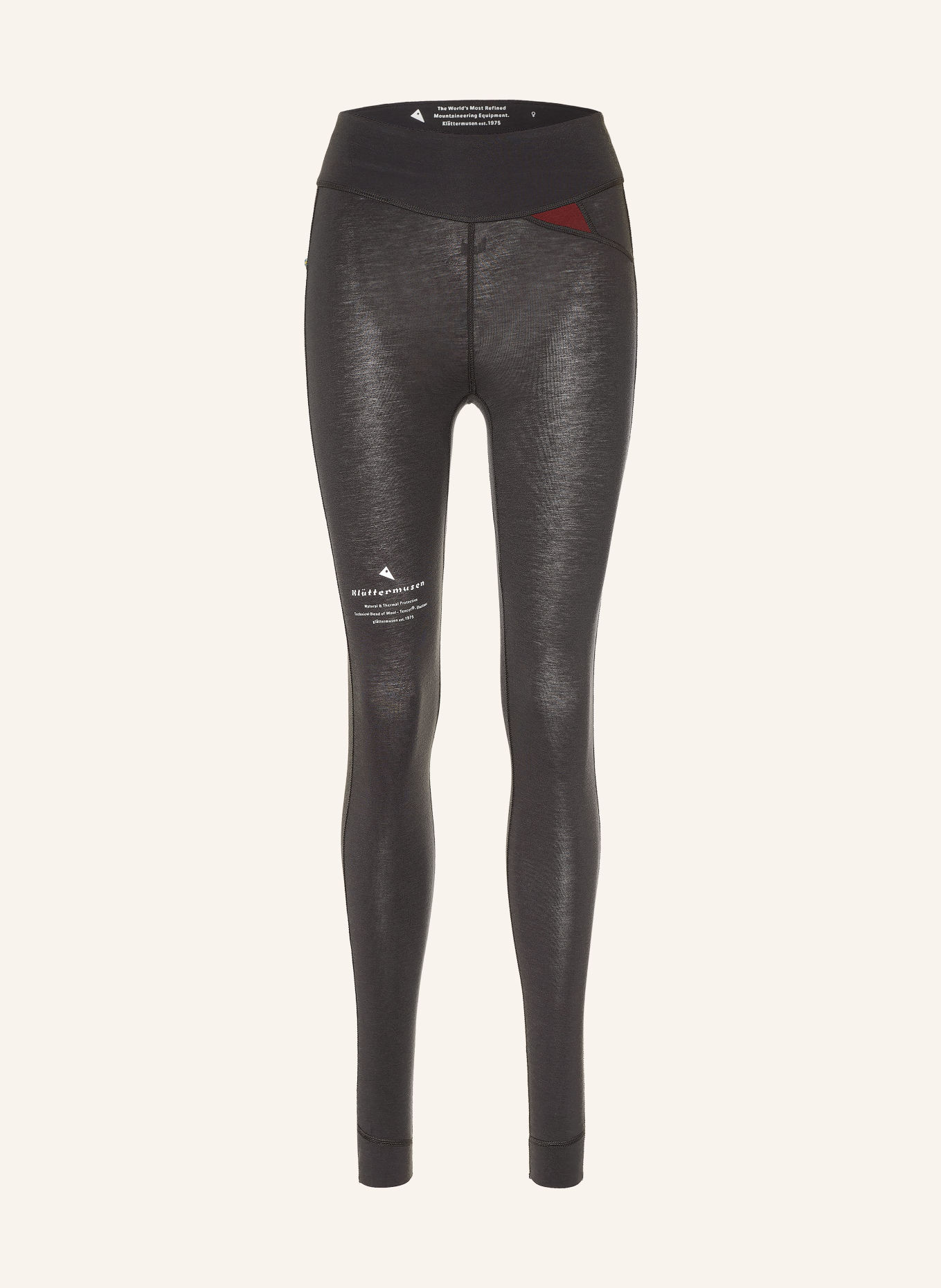 Klättermusen FAFNE Functional underwear pants: DARK GRAY