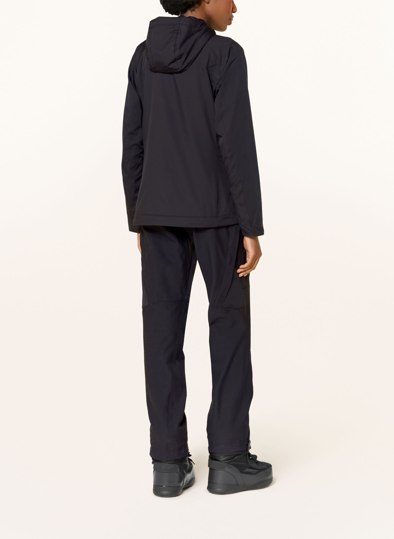 Klättermusen Veste technique DRIFA HOOD: NOIR