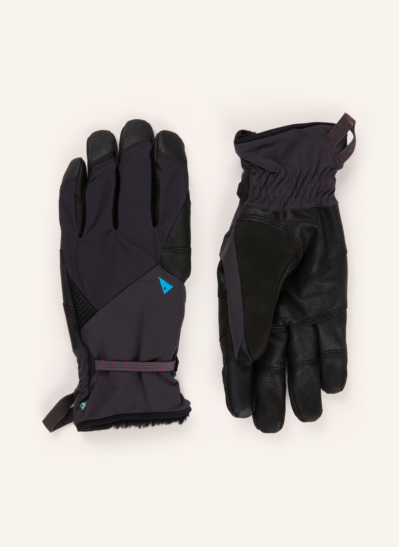Klättermusen FJALAR Ski Gloves: BLACK