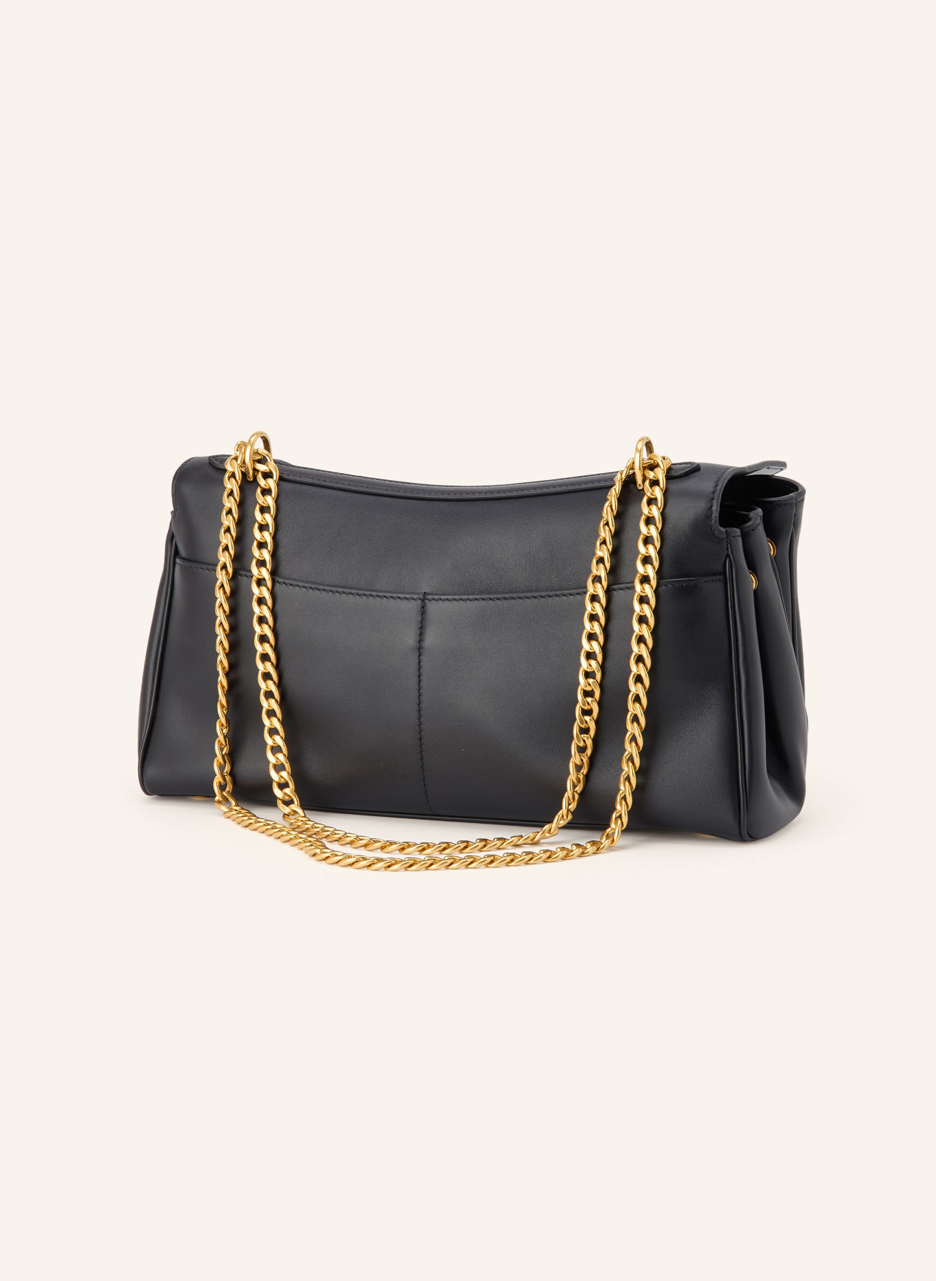 BALENCIAGA RODEO Shoulder Bag: BLACK / GOLD