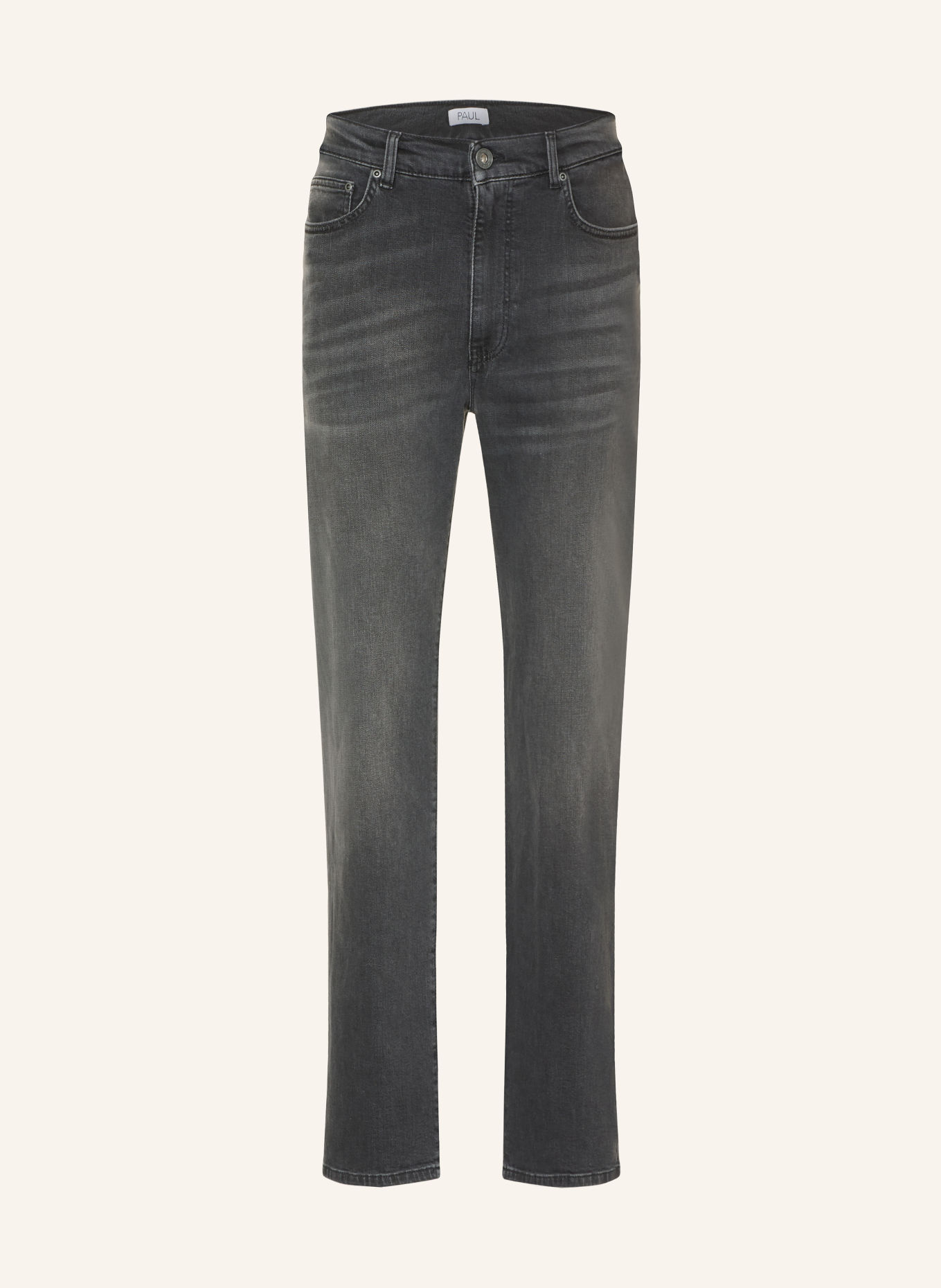 PAUL Blugi PAUL cu croială conică: 4748 Black Denim