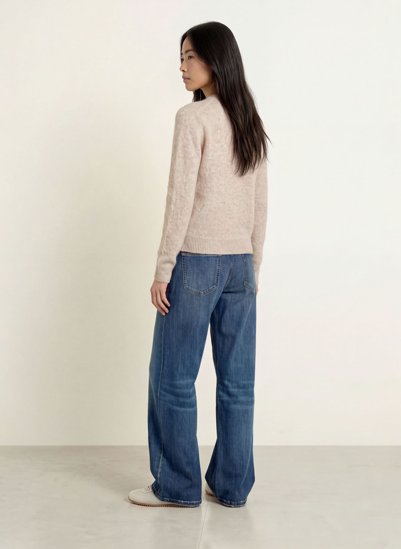 minimum KORA Cardigan with Mohair: BEIGE