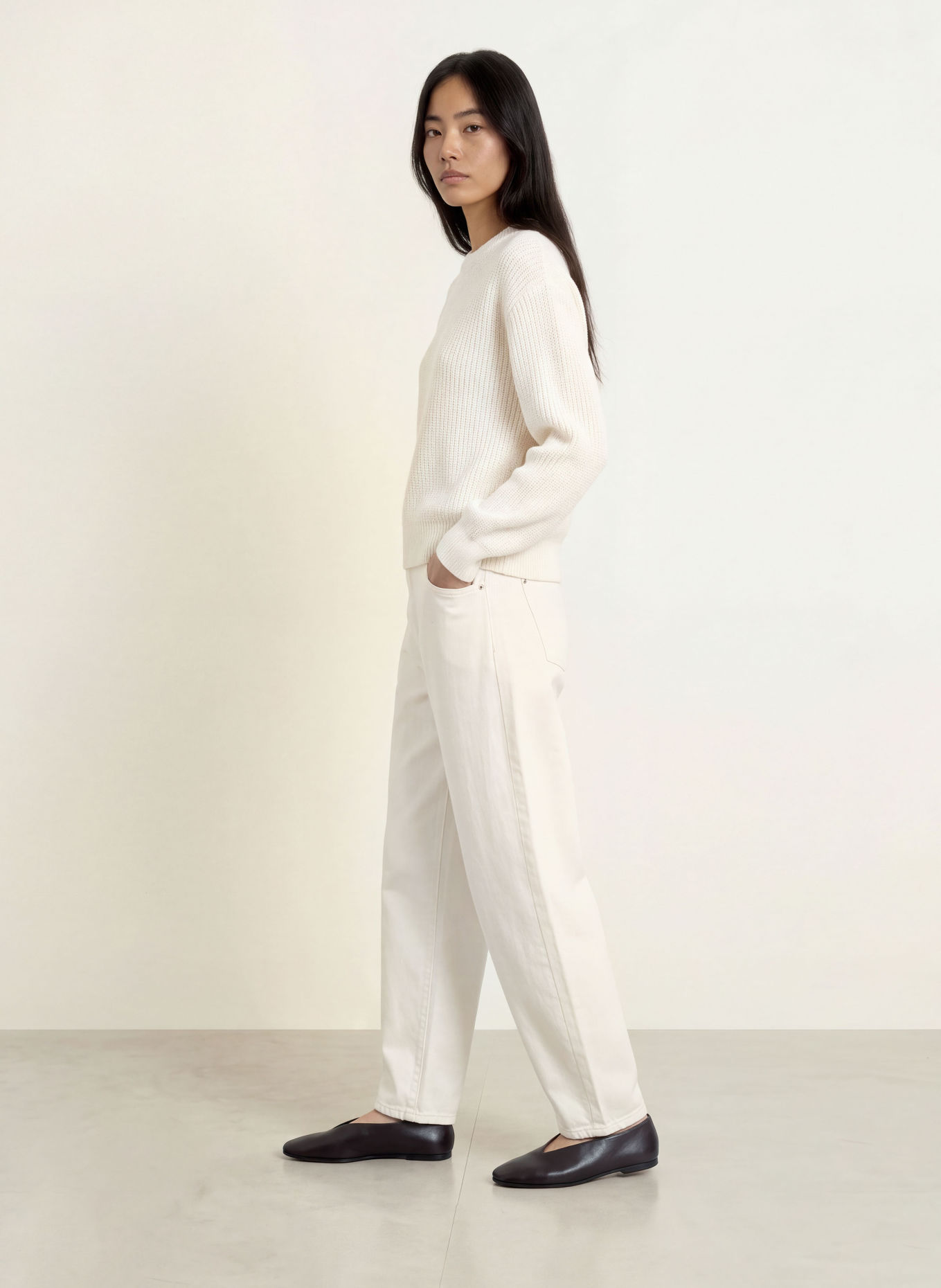 minimum MIKALA Sweater: CREAM