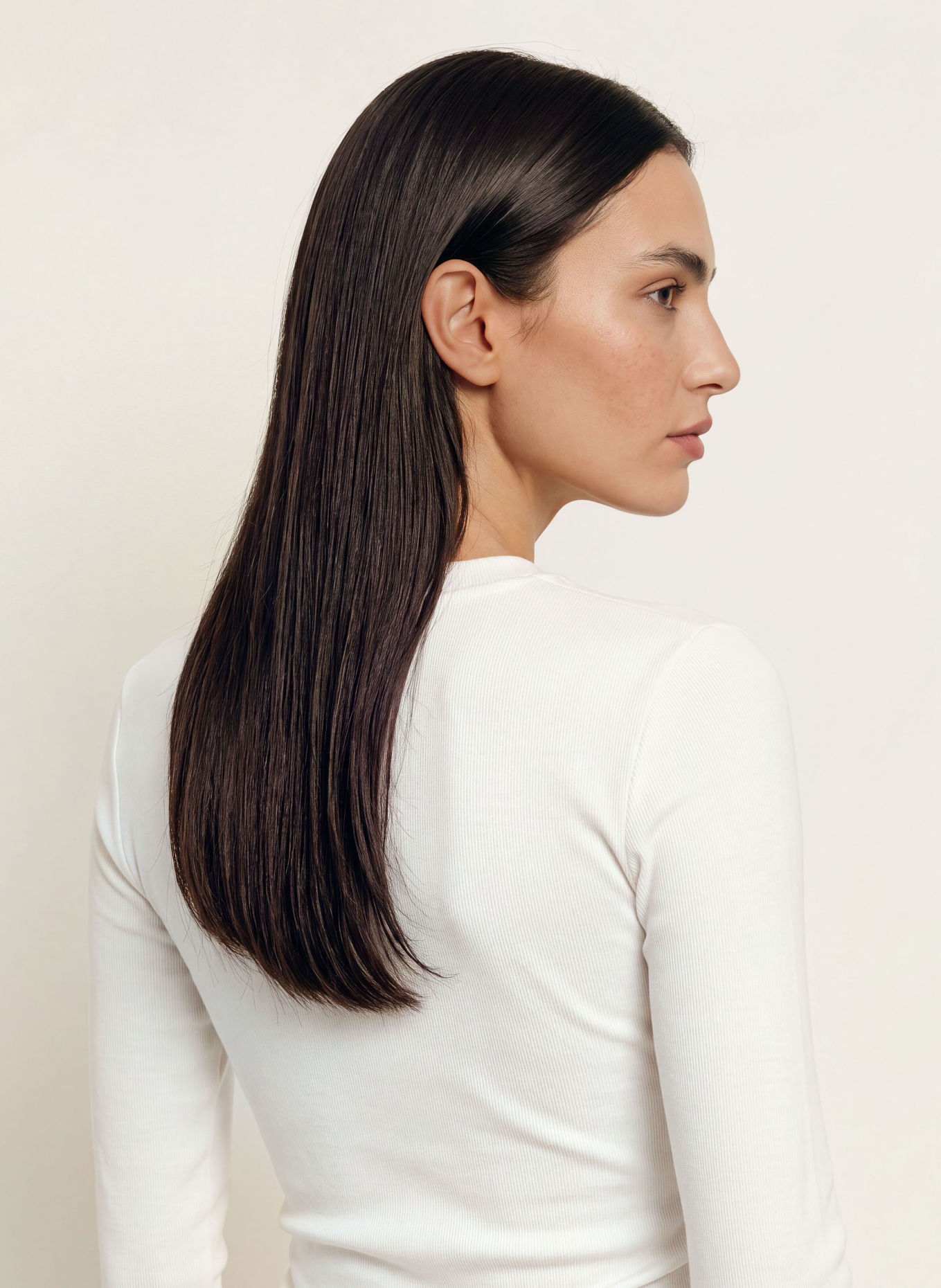 REISS SANDRINE Long-sleeve shirt: WHITE