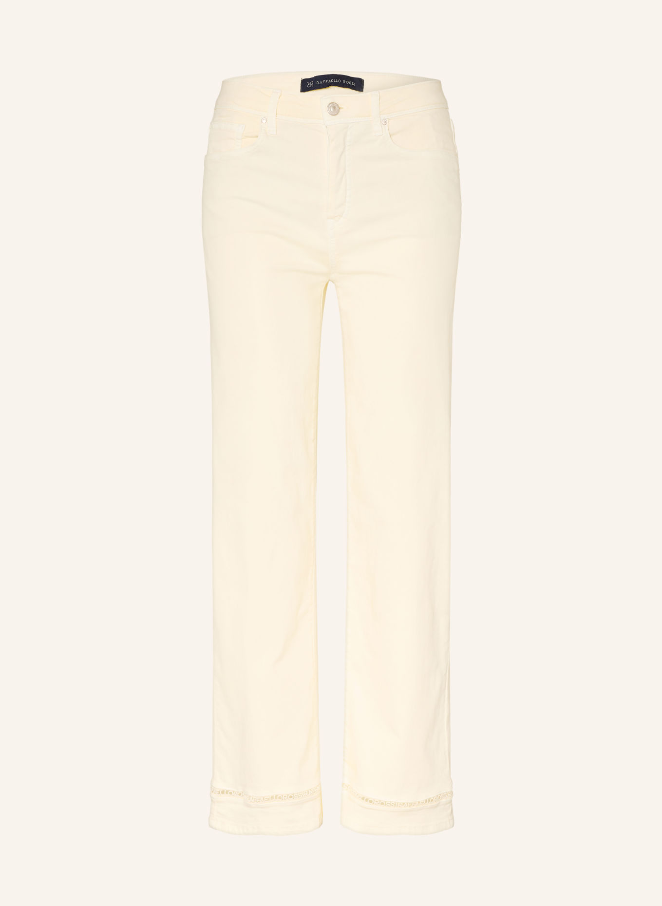 RAFFAELLO ROSSI Jean cropped KIRA: 210 VANILLE