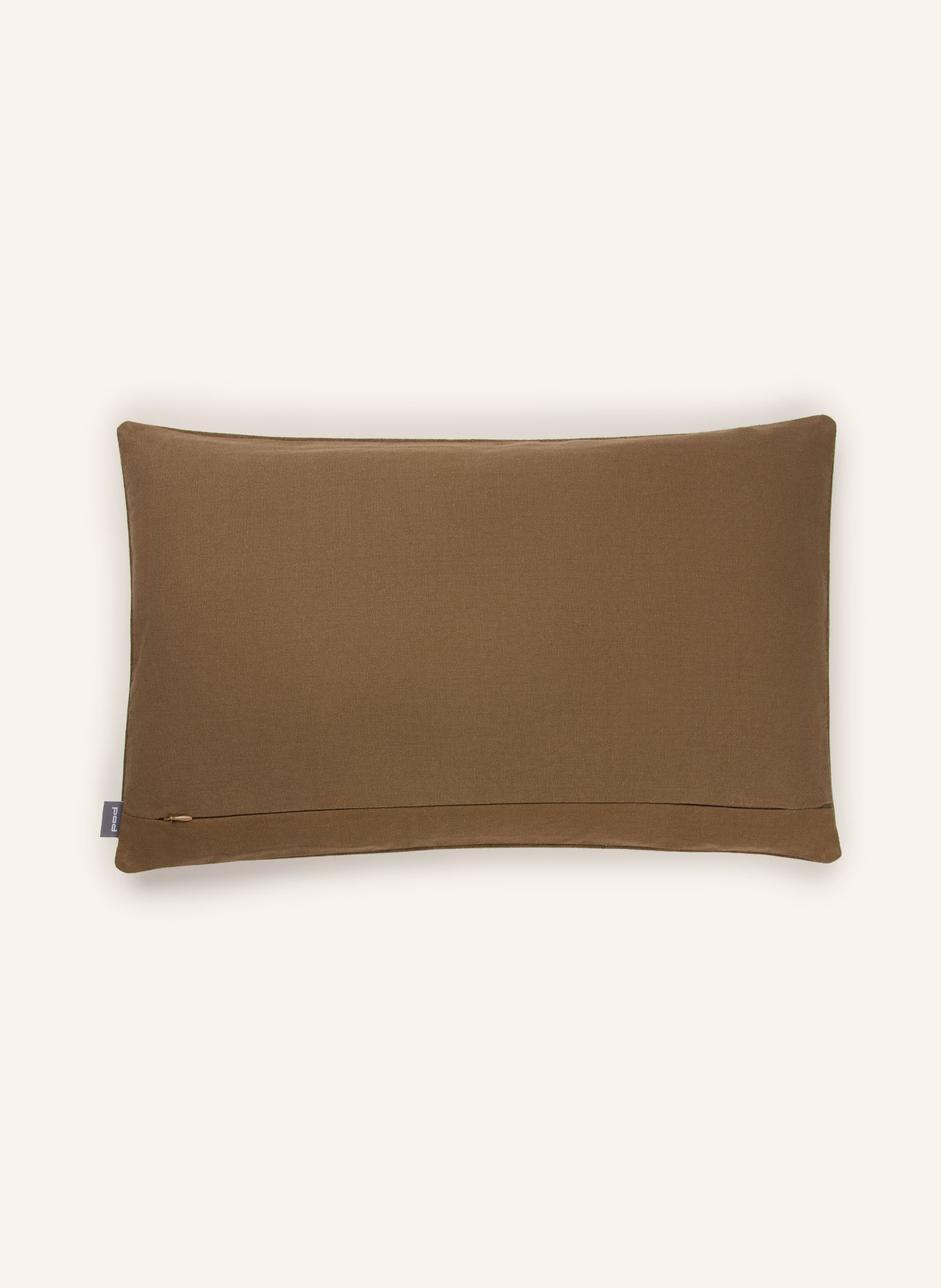 PAD LEATHER STITCH Decorative cushion cover: TAUPE / CREAM / KHAKI