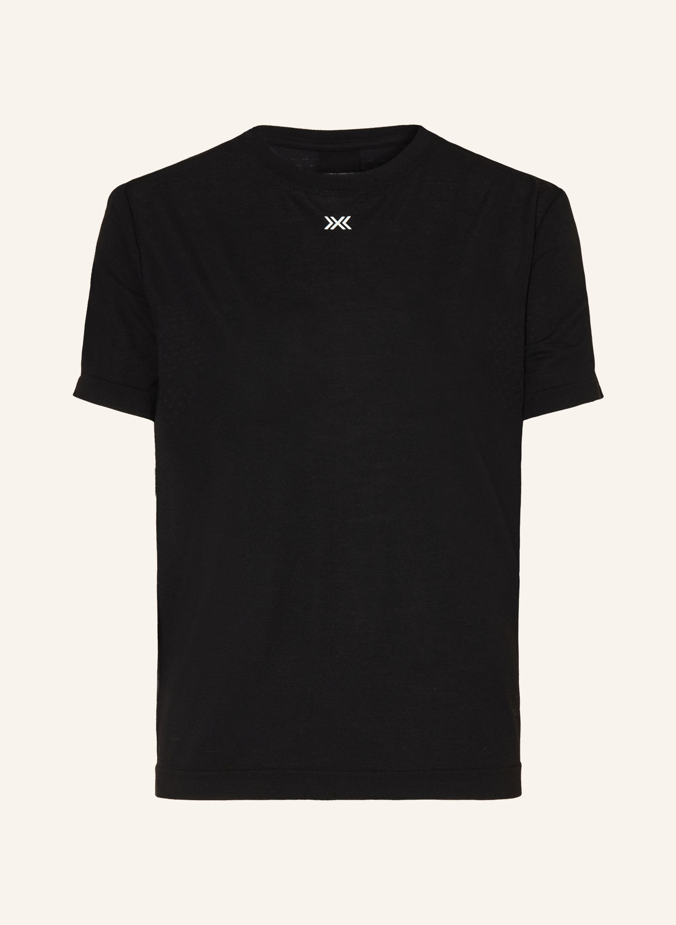 X-BIONIC MIGHTYWOOL LIGHT Functional underwear shirt with Merino Wool: BLACK