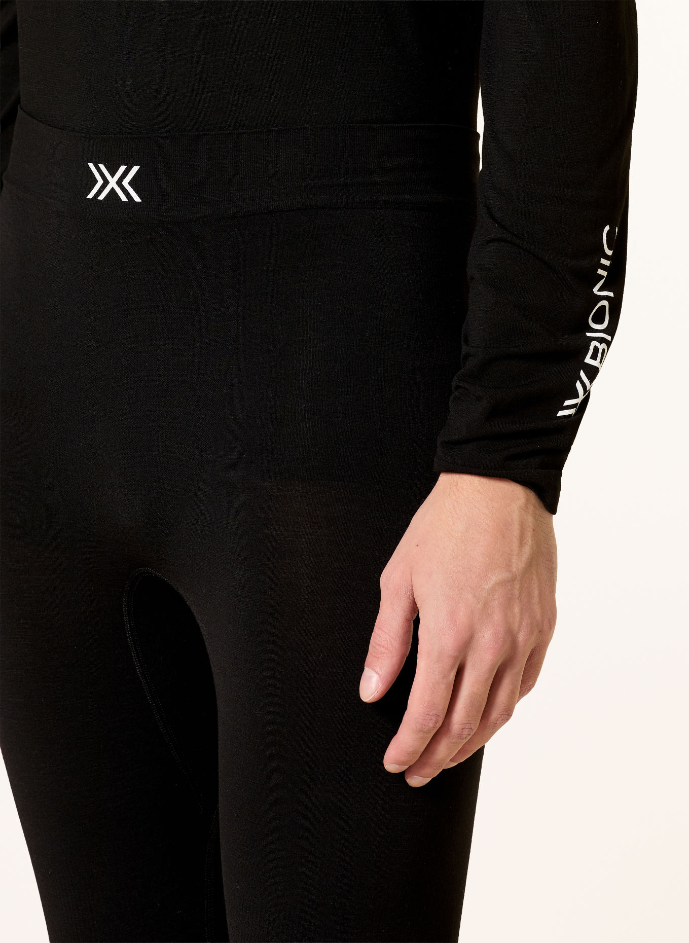 X-BIONIC MIGHTYWOOL LIGHT Functional underwear pants: BLACK