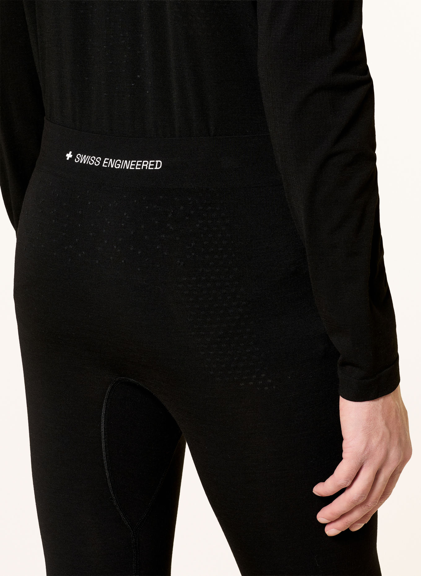 X-BIONIC MIGHTYWOOL LIGHT Functional underwear pants: BLACK