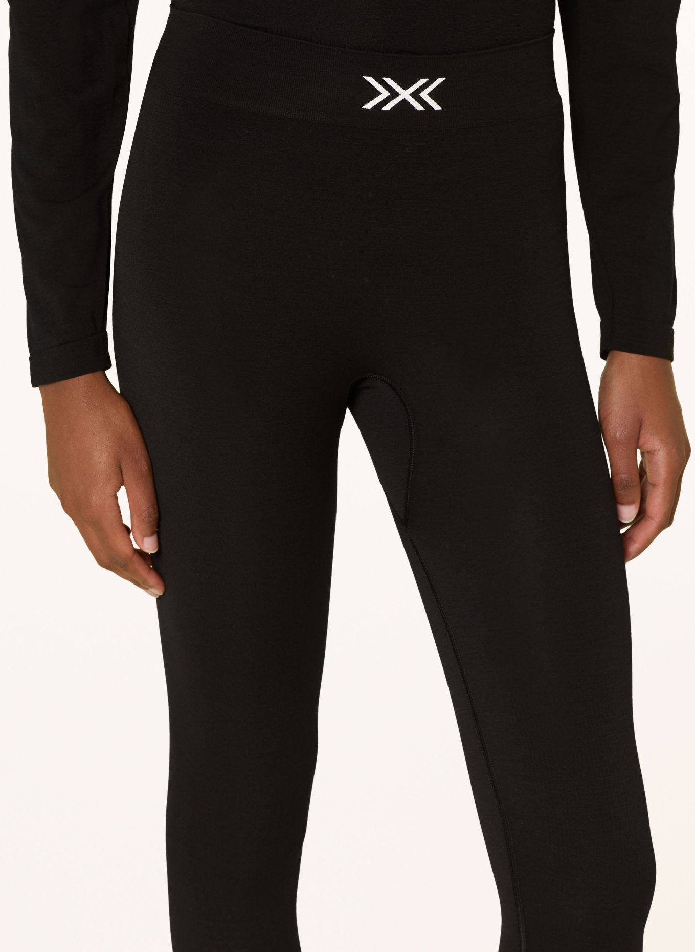 X-BIONIC Spodnie funkcyjne MIGHTYWOOL LIGHT: CZARNY