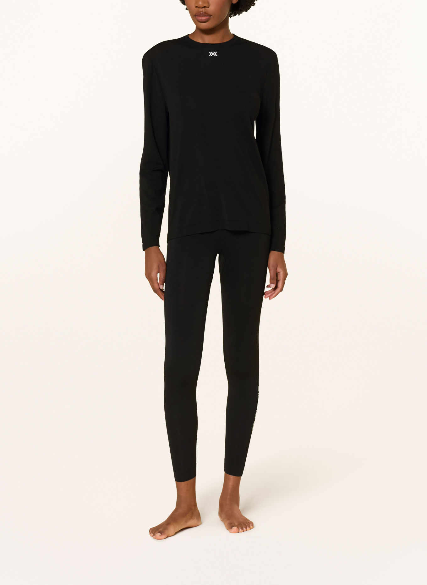 X-BIONIC Haut technique MIGHTYWOOL LIGHT: NOIR