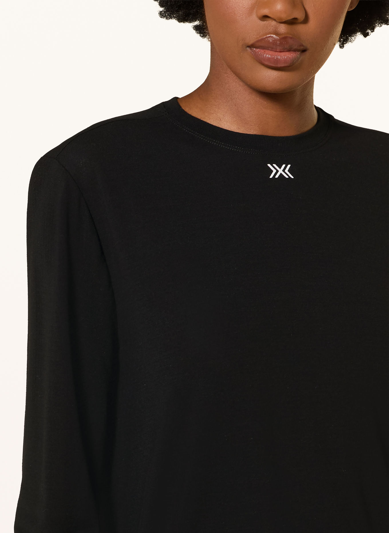 X-BIONIC Haut technique MIGHTYWOOL LIGHT: NOIR