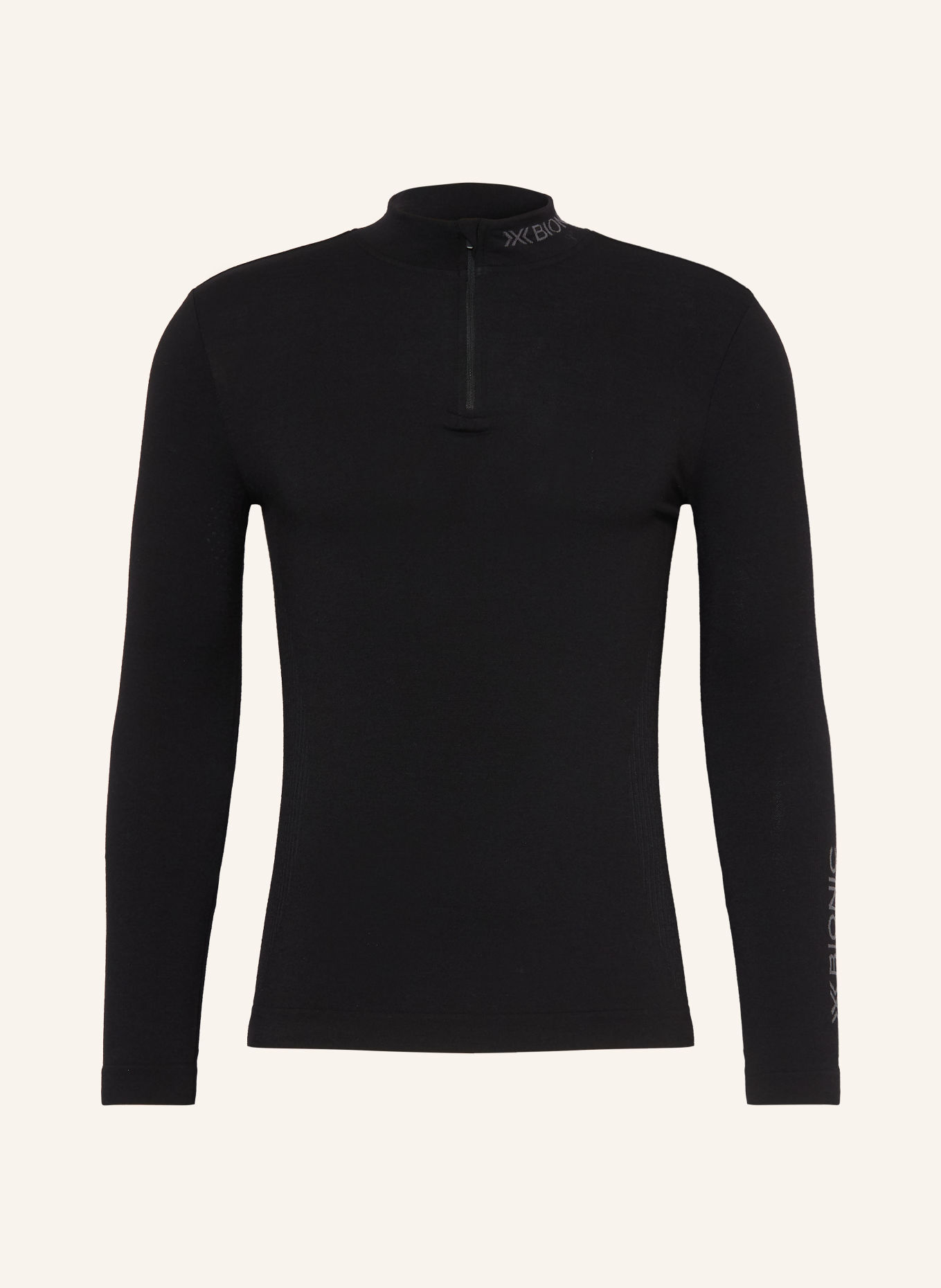 X-BIONIC MIGHTYWOOL Midlayer: BLACK
