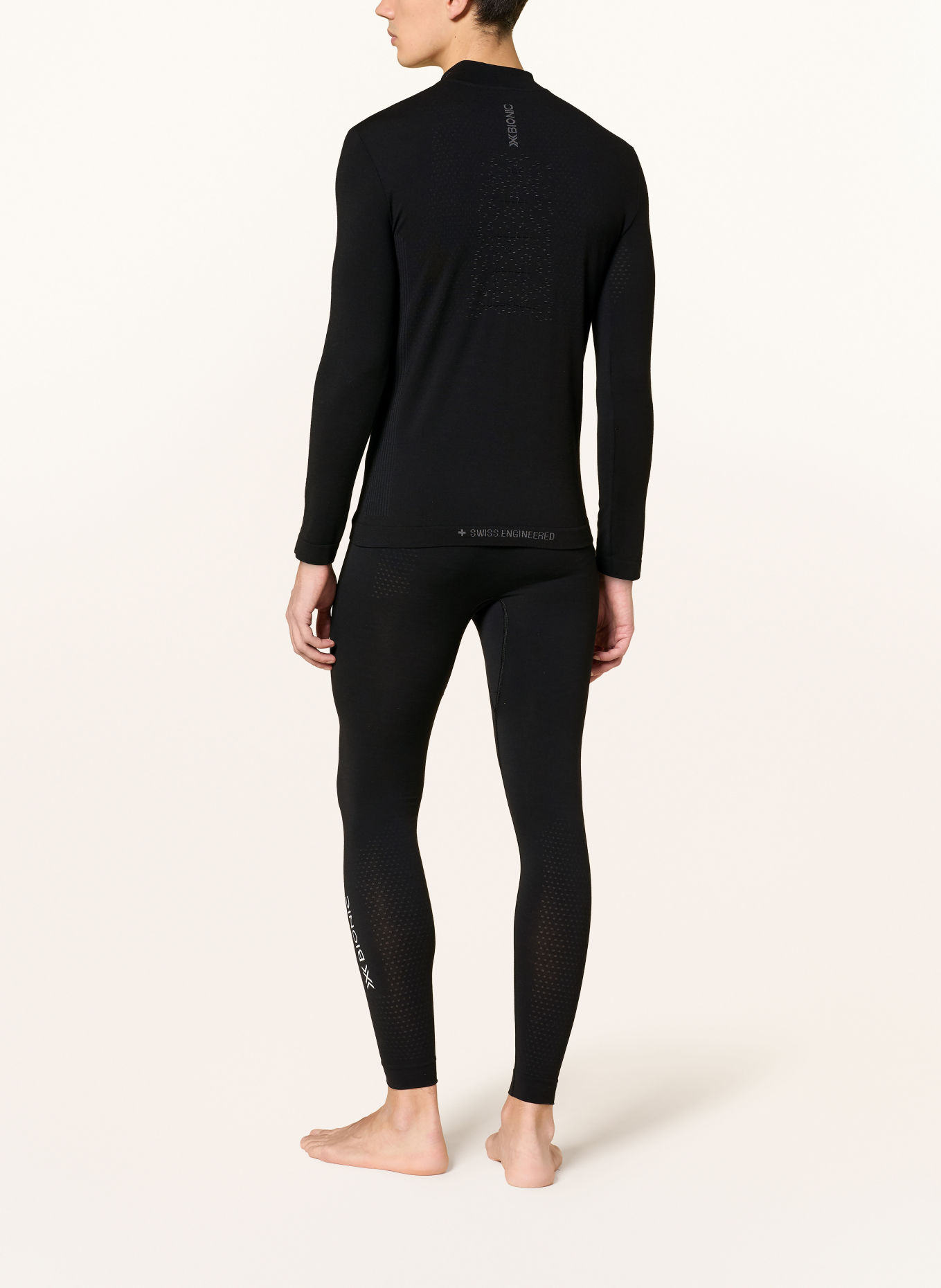 X-BIONIC MIGHTYWOOL Midlayer: BLACK