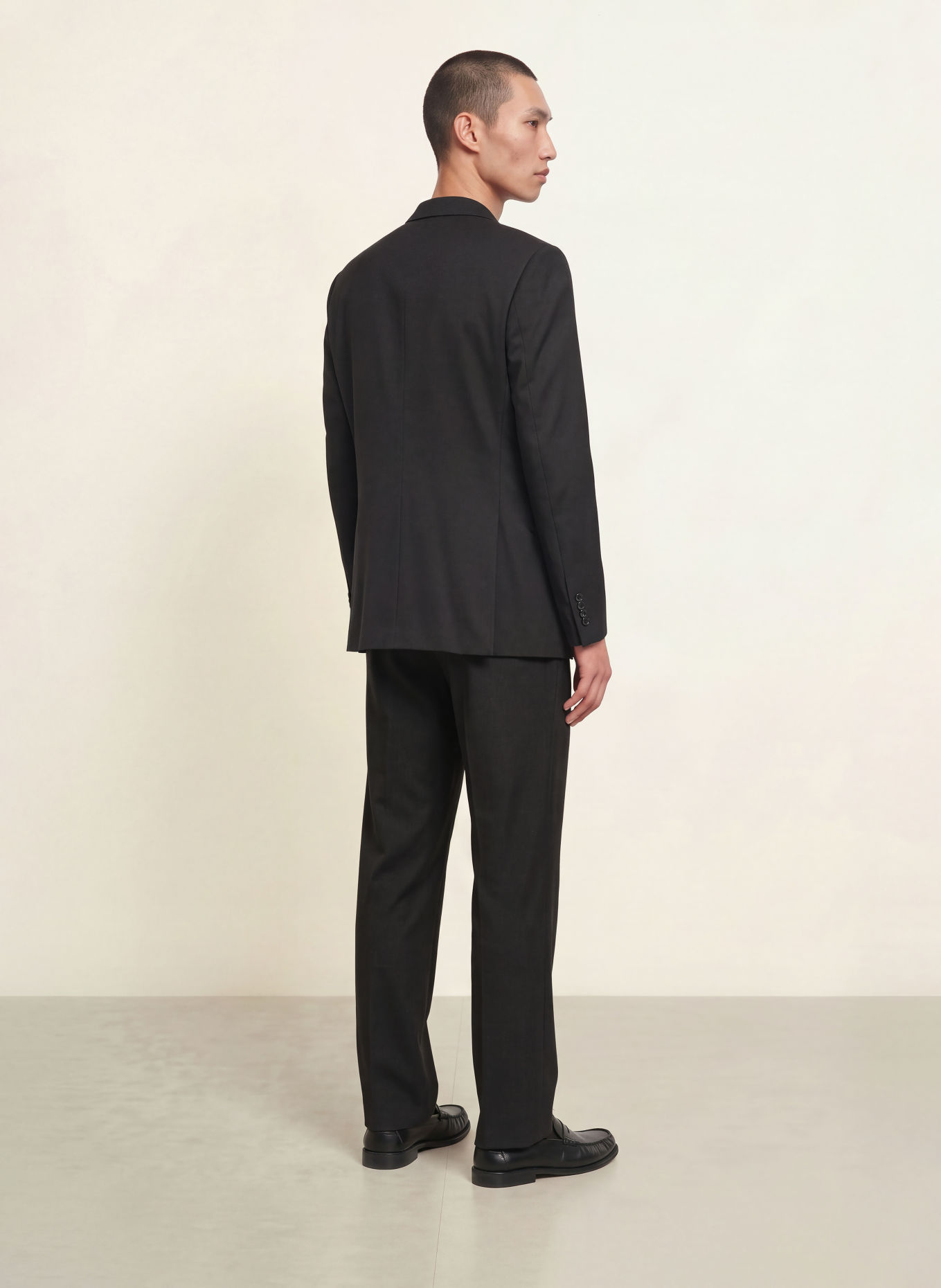 PAUL Relaxed-Fit Suit Jacket: 900 BLACK