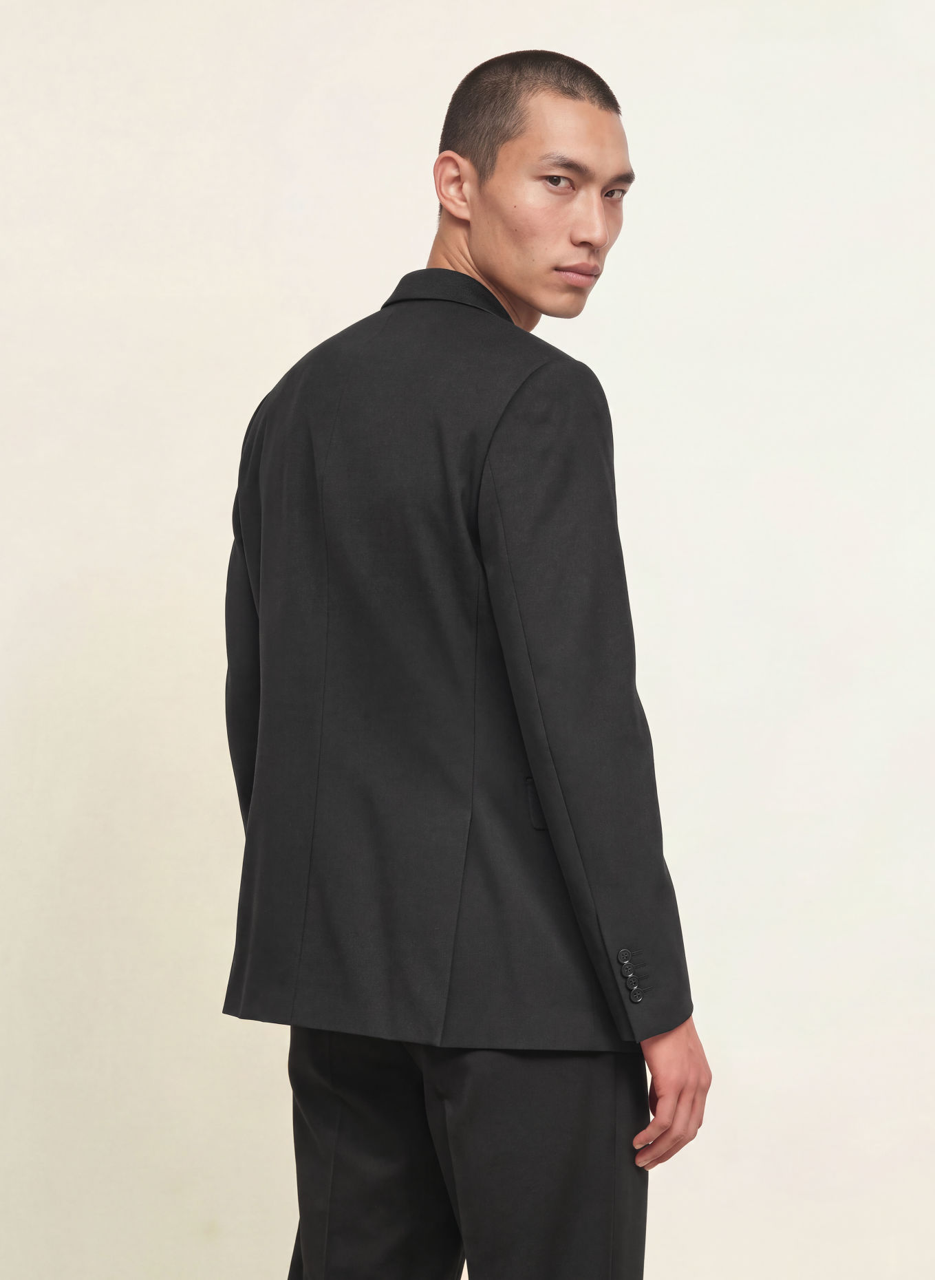 PAUL Relaxed-Fit Suit Jacket: 900 BLACK