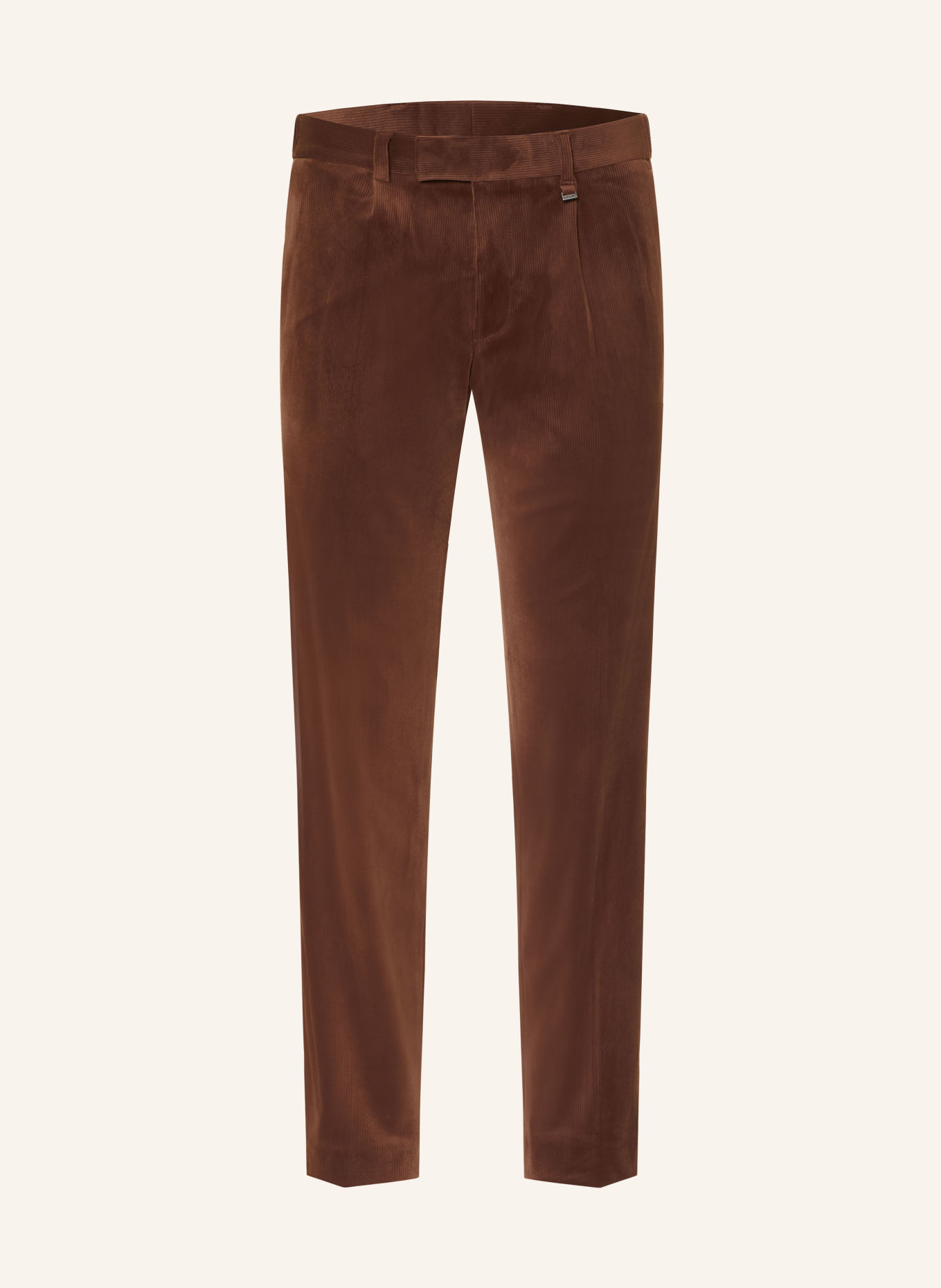 PAUL Kordové kalhoty Slim Fit: 850 chocolate