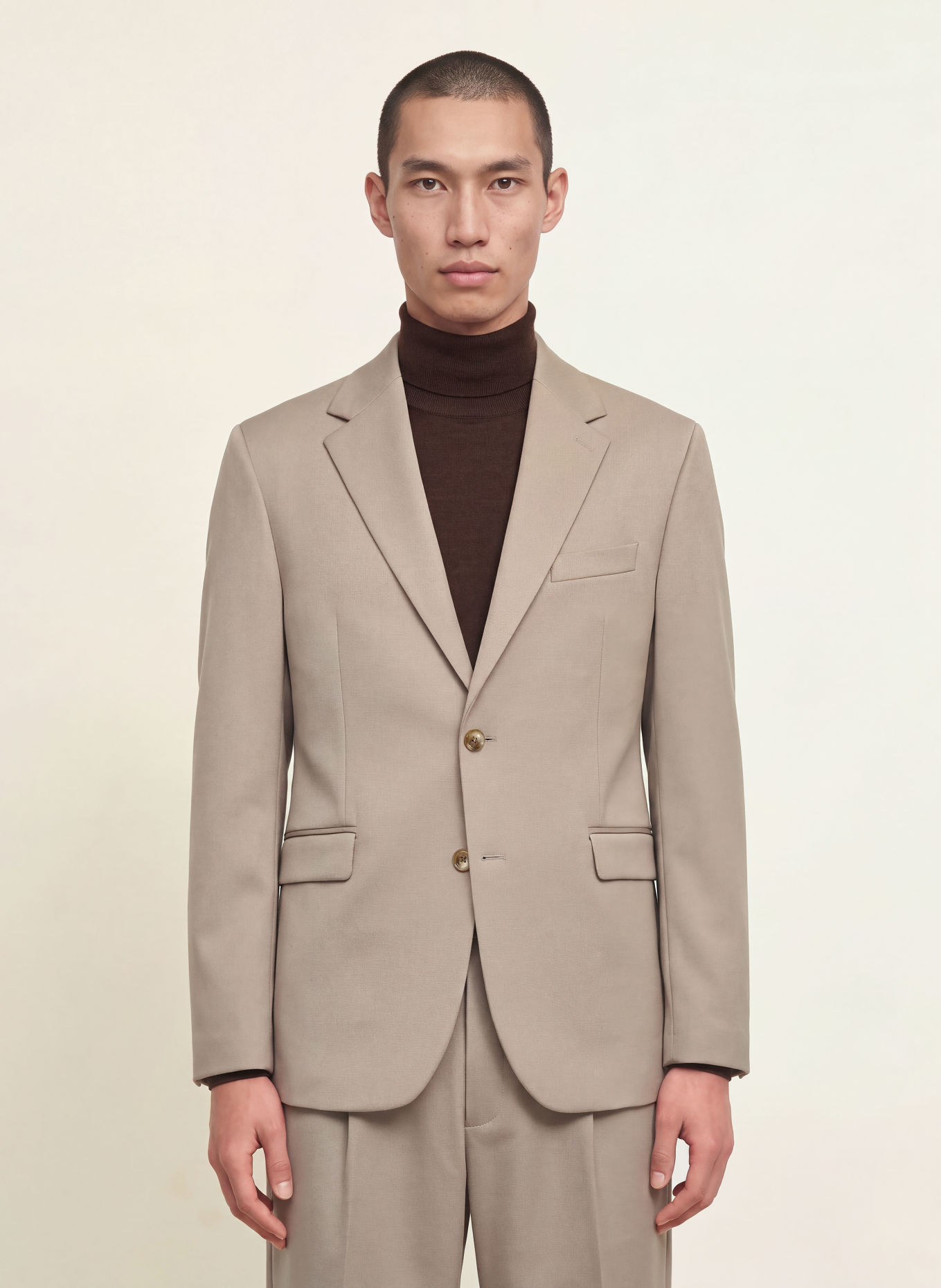 PAUL Relaxed-Fit Suit Jacket: 780 Taupe