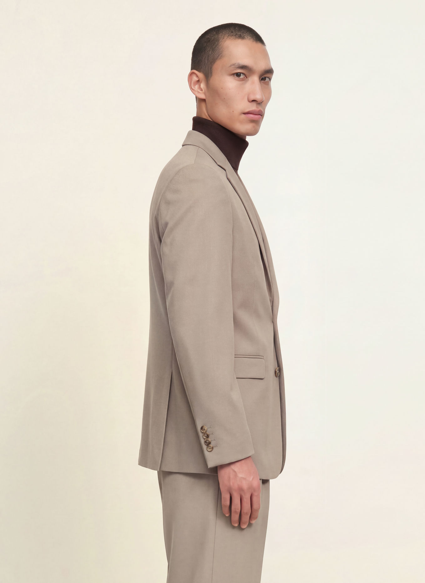 PAUL Relaxed-Fit Suit Jacket: 780 Taupe