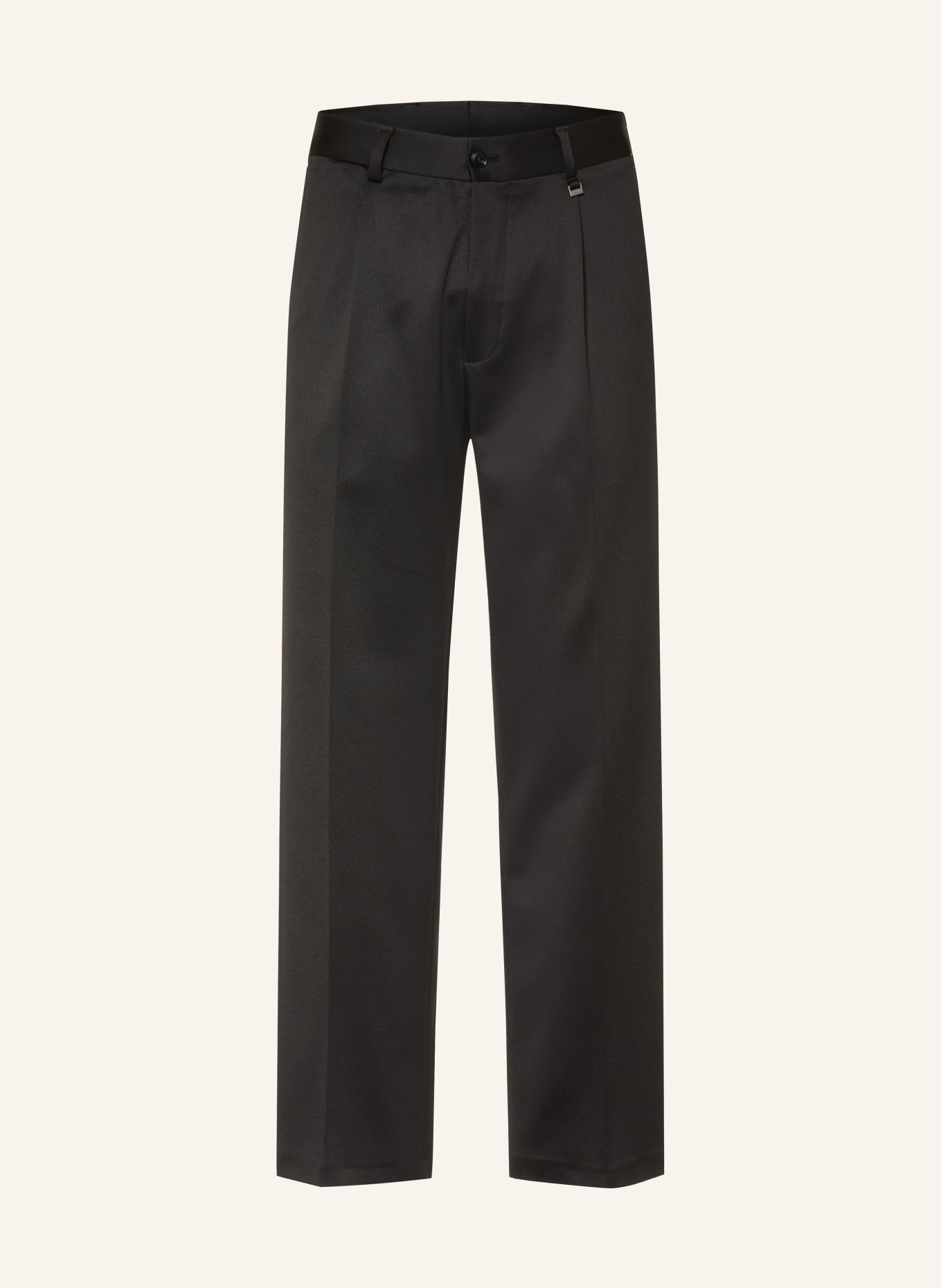 PAUL Pantalon de costume coupe décontractée: 900 BLACK