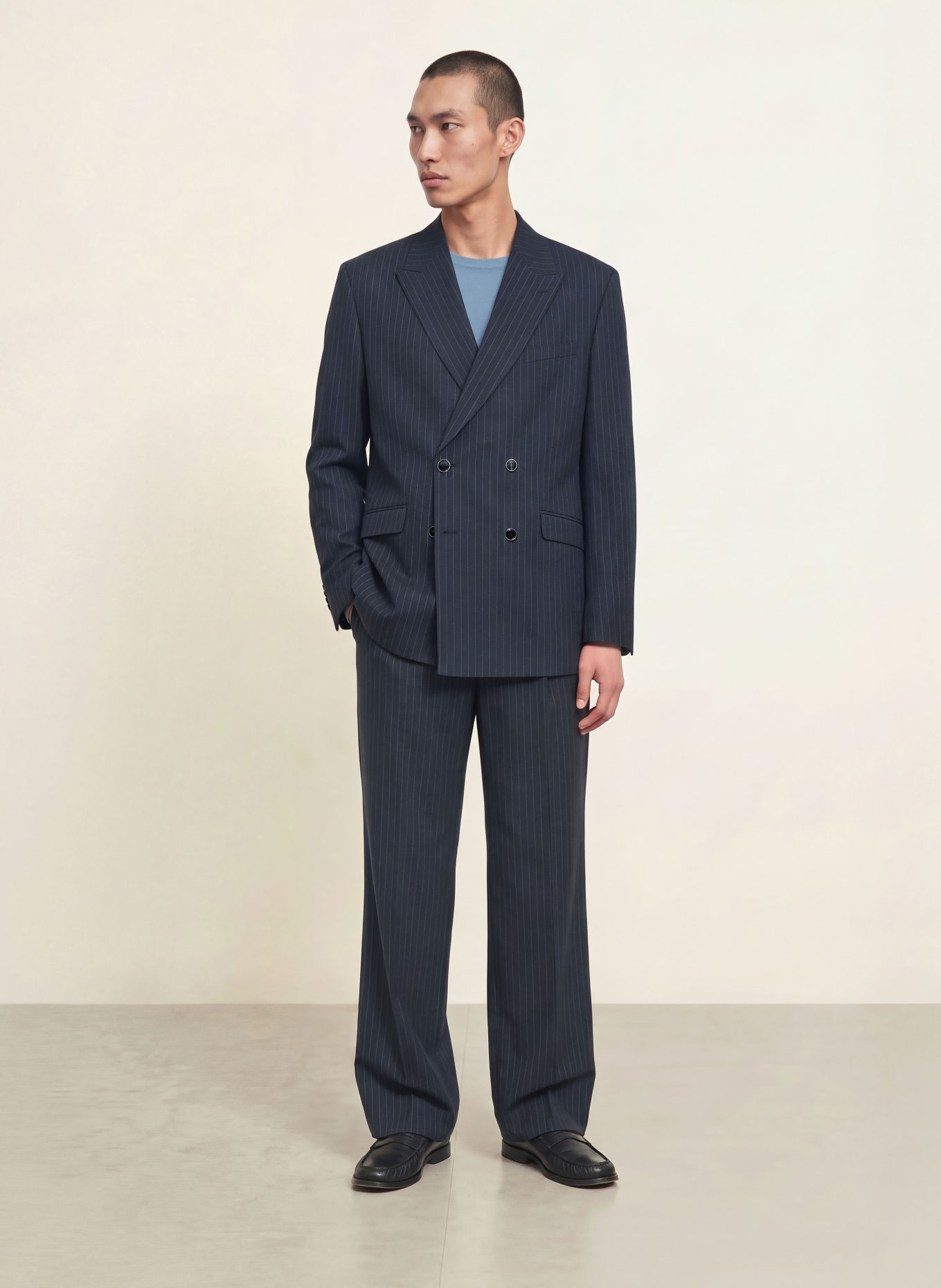 PAUL Colbert Relaxed Fit: 650 Blue Stripes