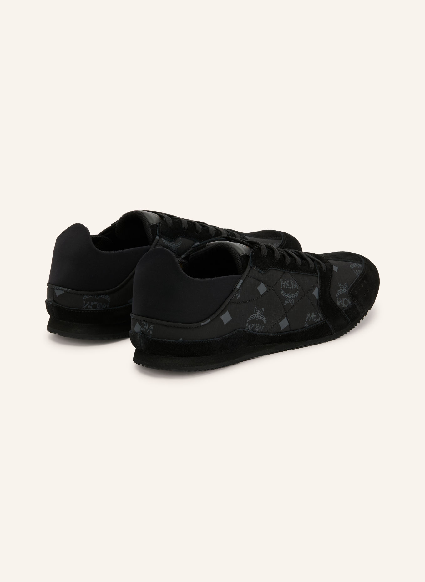 MCM FEDERLITE Sneakers: BLACK / GRAY